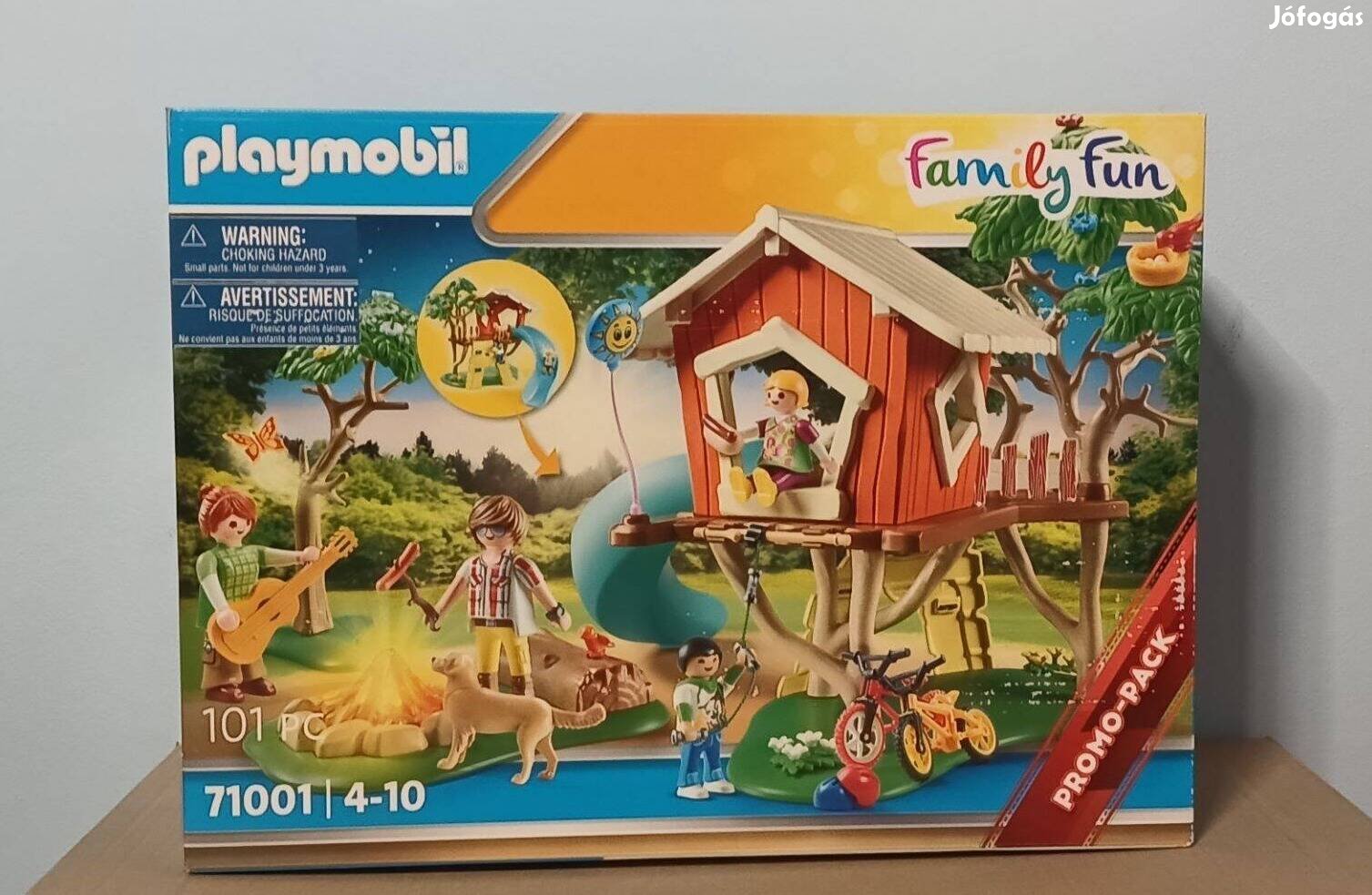 Playmobil Family Fun 71001 Kaland lombház csúszdával új, bontatlan