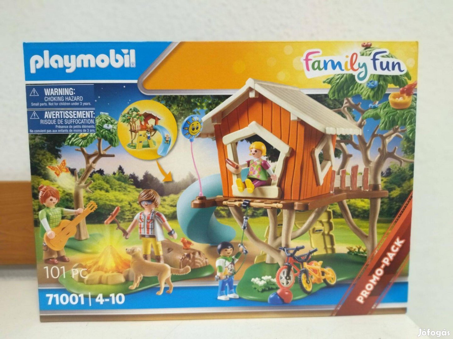 Playmobil Family Fun 71001 Kaland lombház csúszdával új, bontatlan