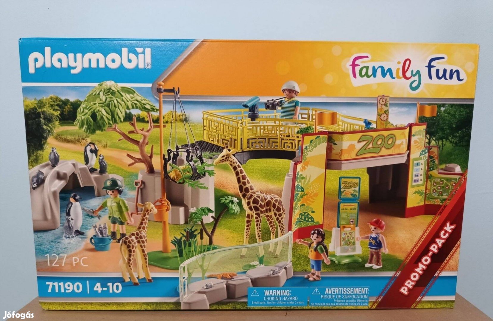 Playmobil Family Fun 71190 Kalandos Állatkert Új Bontatlan