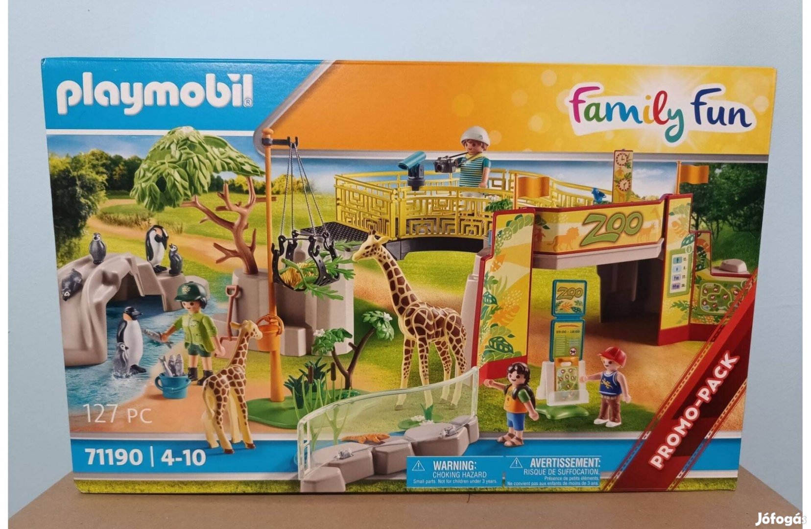 Playmobil Family Fun 71190 Kalandos Állatkert Új Bontatlan