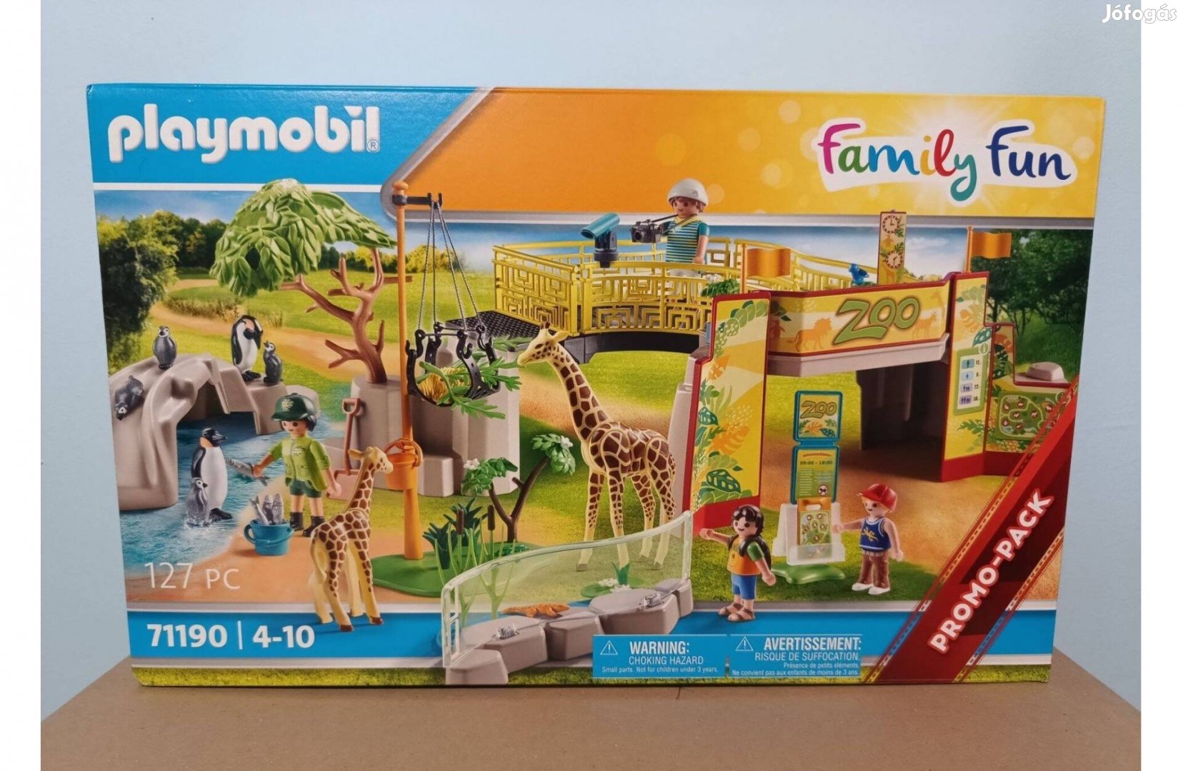 Playmobil Family Fun 71190 Kalandos Állatkert Új Bontatlan