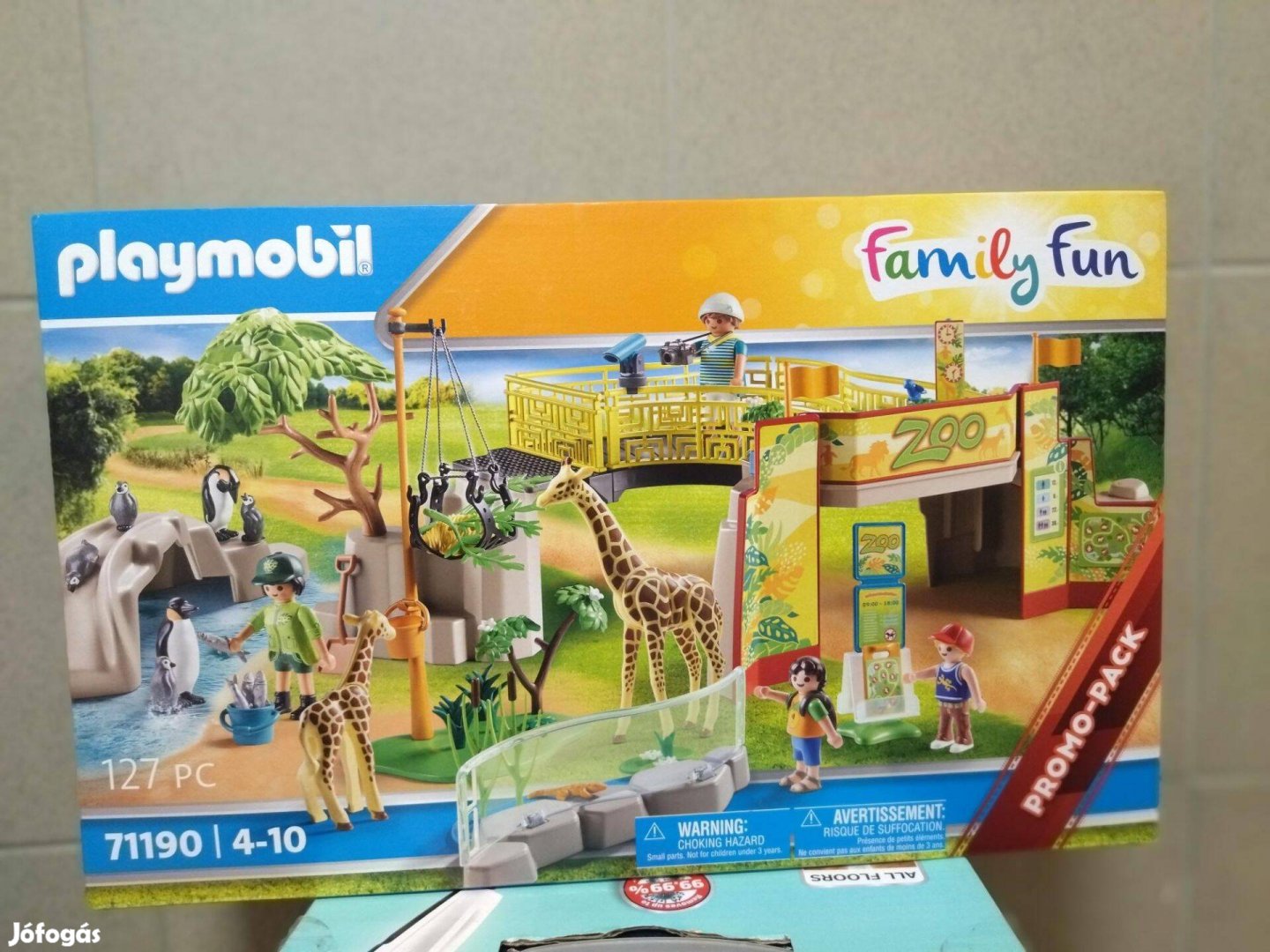 Playmobil Family Fun 71190 Kalandos állatkert új, bontatlan