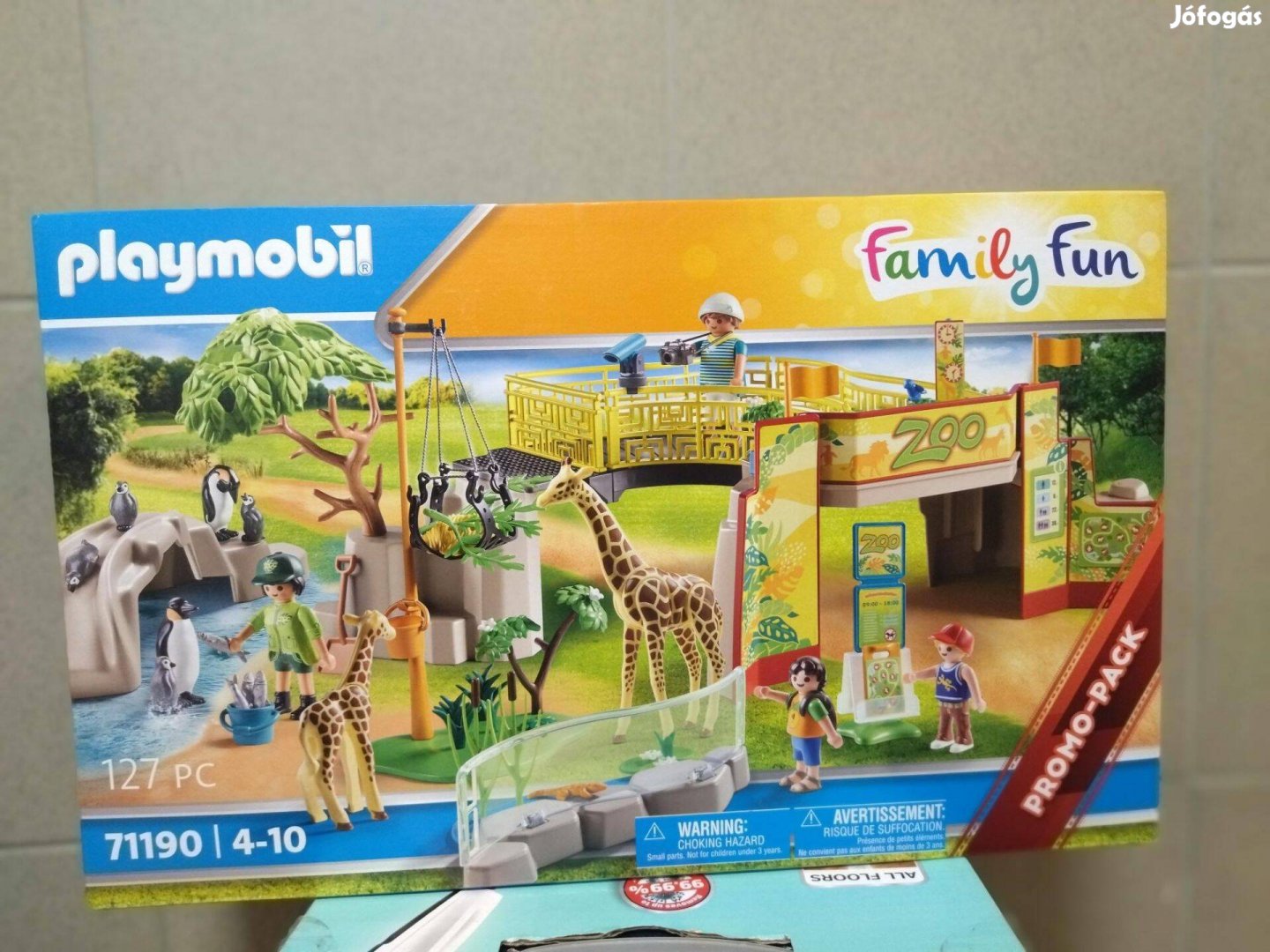 Playmobil Family Fun 71190 Kalandos állatkert új, bontatlan - foglalva