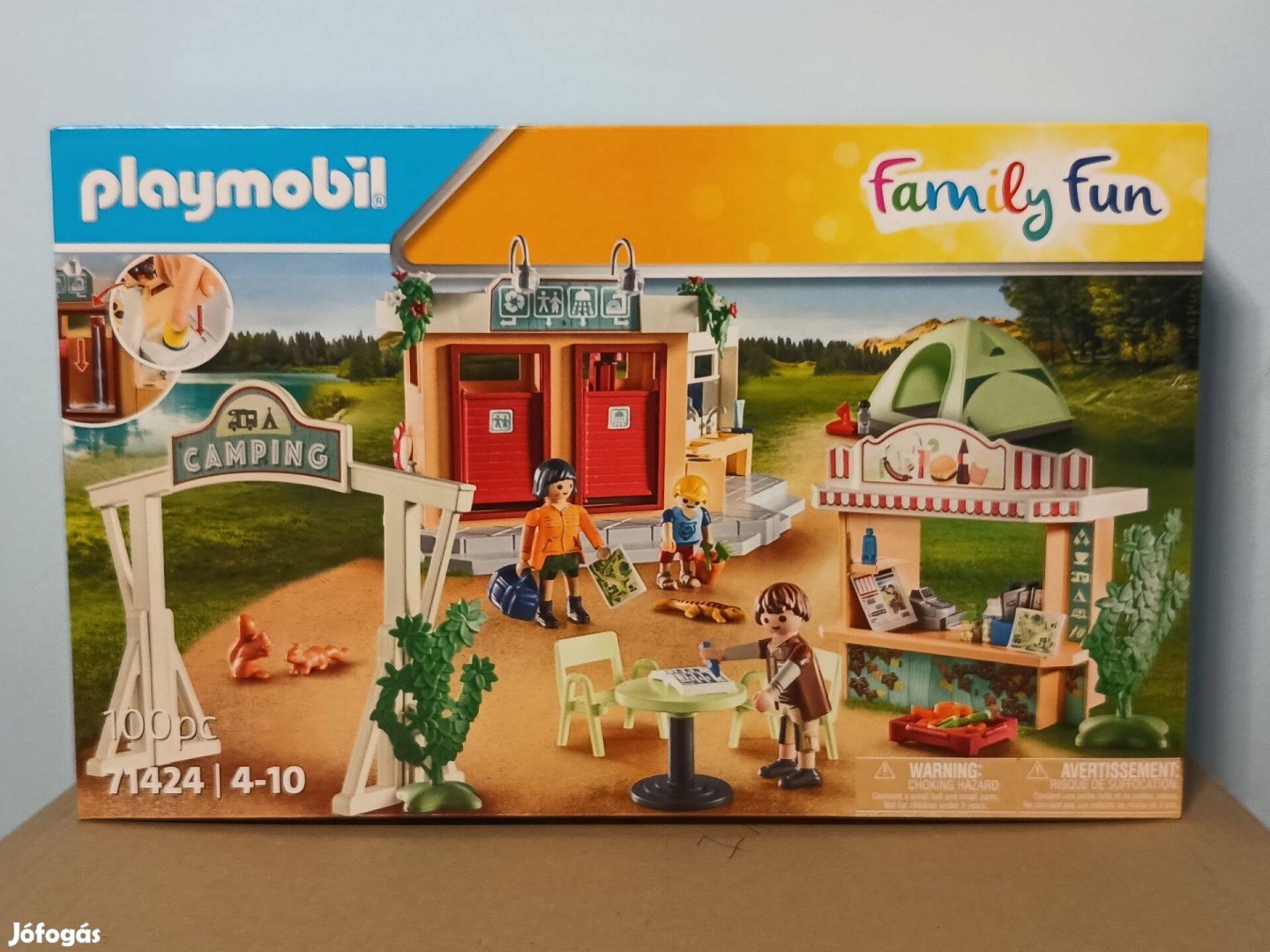 Playmobil Family Fun 71424 Kemping Bontatlan