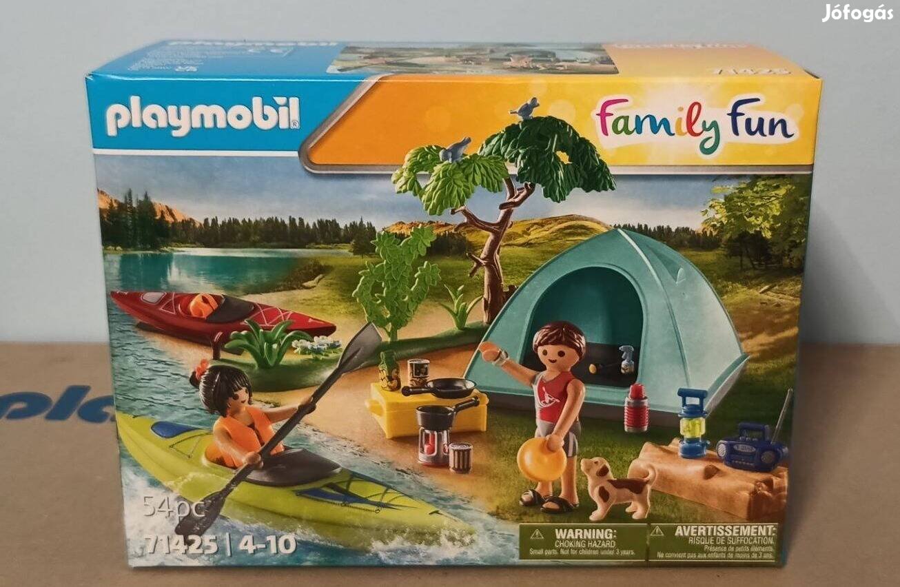 Playmobil Family Fun 71425 Sátorozás Bontatlan