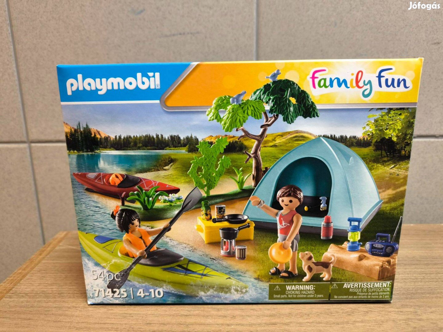 Playmobil Family Fun 71425 Sátorozás új, bontatlan