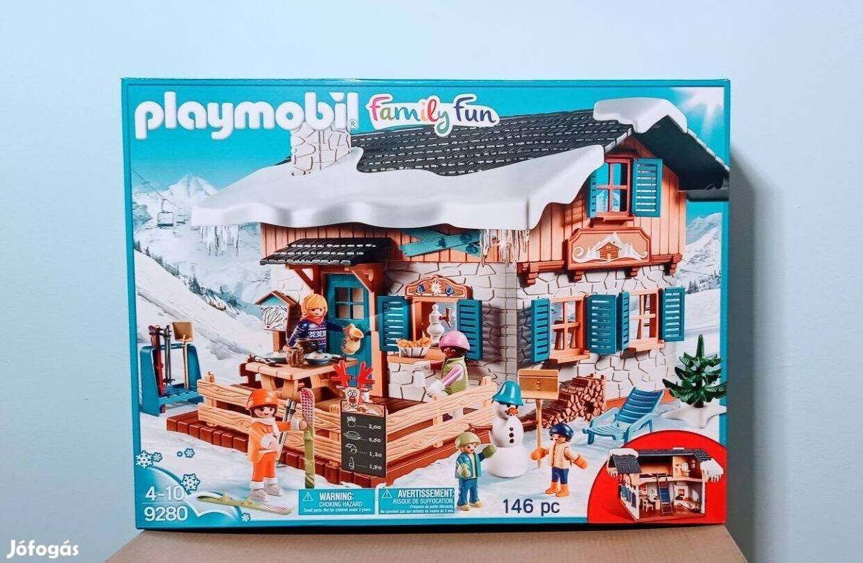 Playmobil Family Fun 9280 Síparadicsom Hütte Új Bontatlan