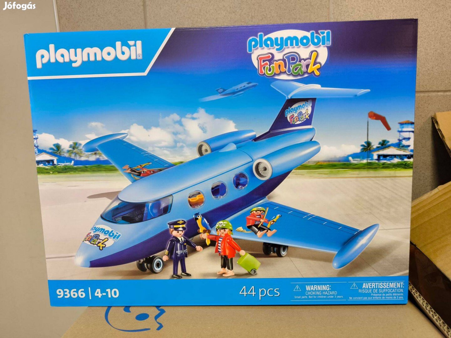 Playmobil Fun Park 9366 Kisrepülőgép új, bontatlan