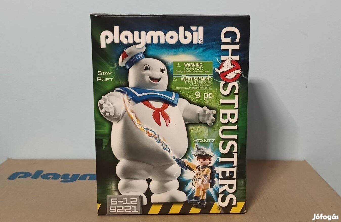 Playmobil Ghostbusters 9221 Habcsókszörny Baba Új Bontatlan