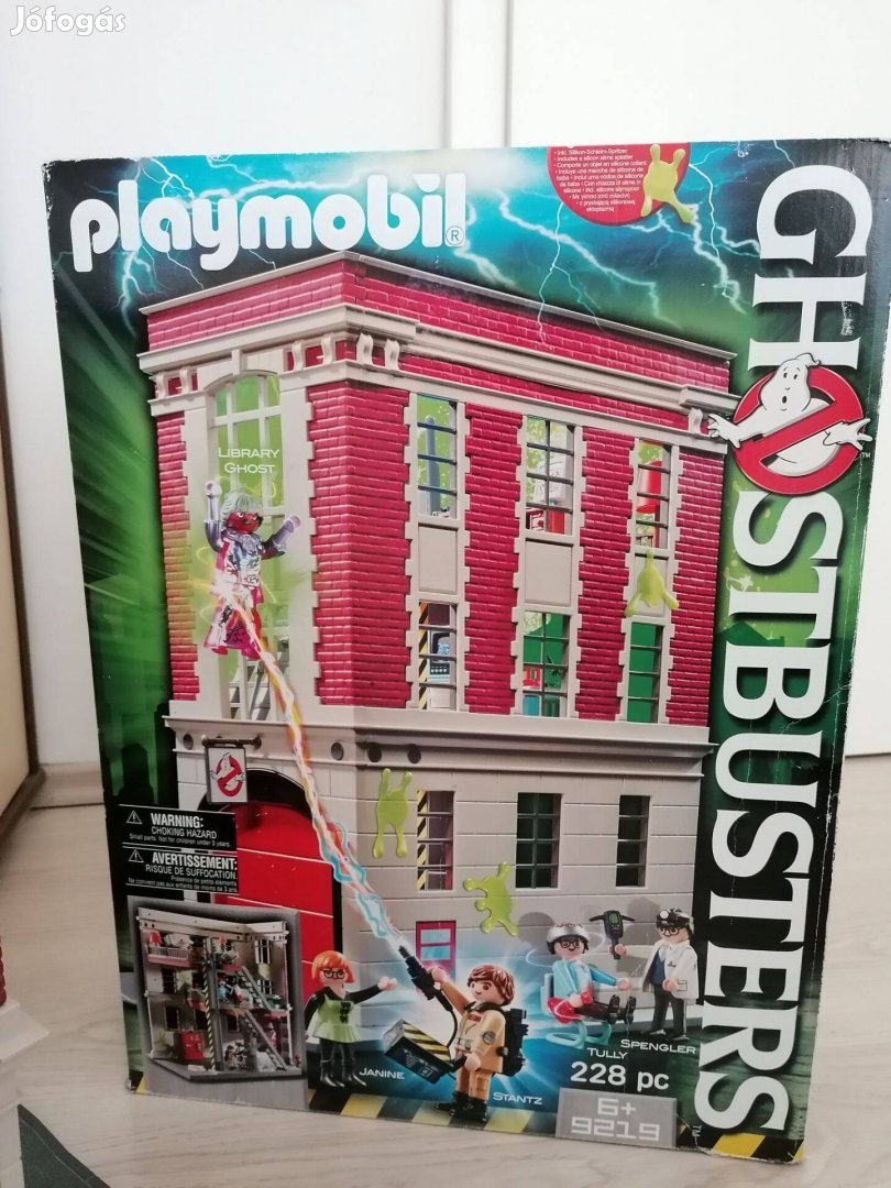 Playmobil Ghostbusters Szellemirtók ház 9219