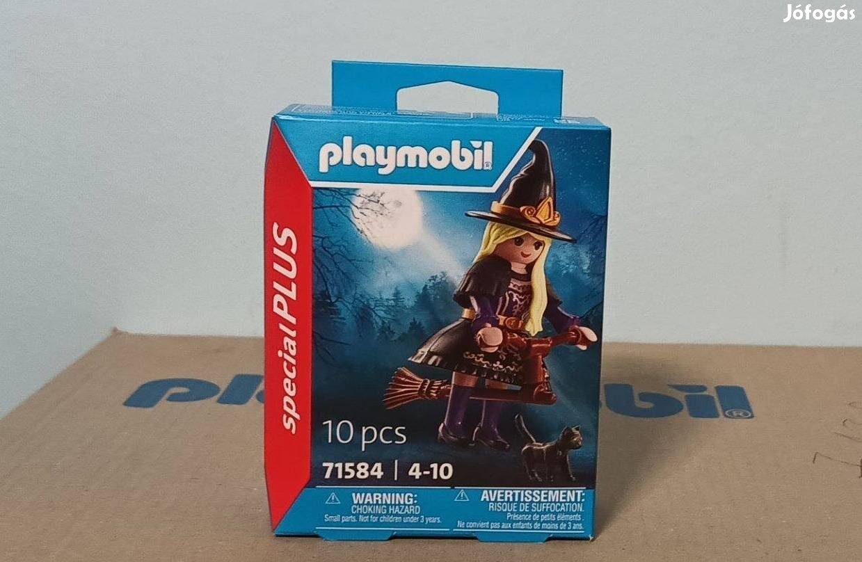 Playmobil Halloween 71584 Boszi Lány Cicával Új Bontatlan