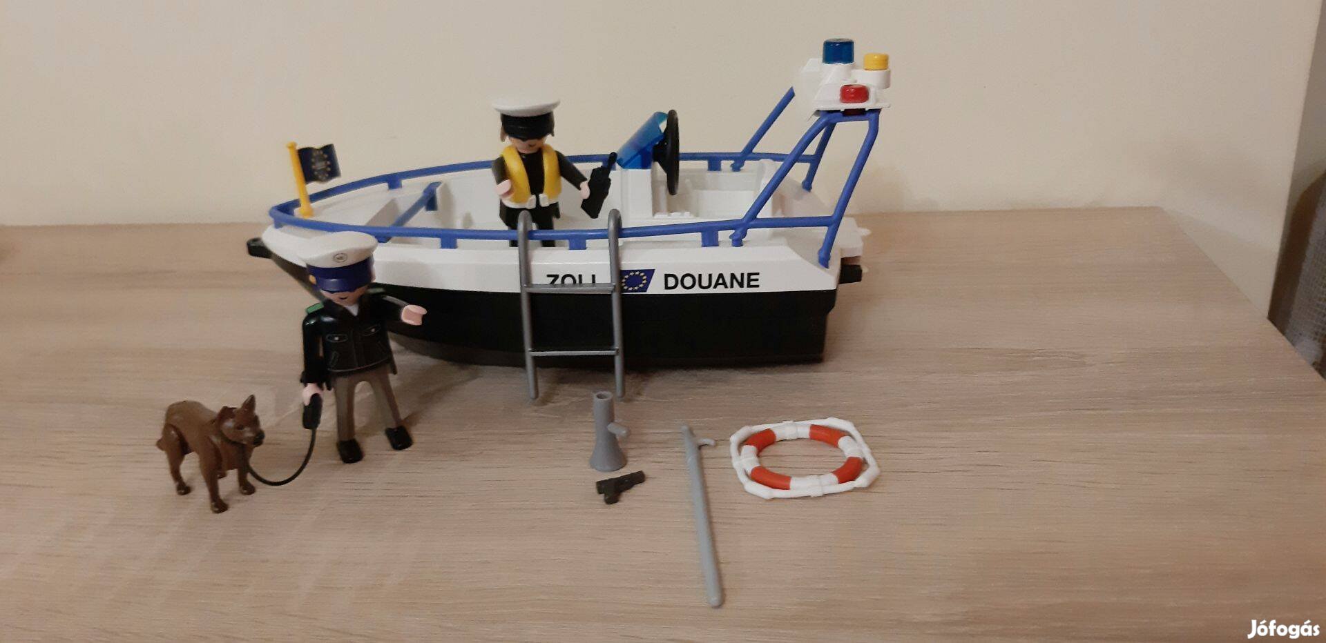 Playmobil Határőr csónak eladó!