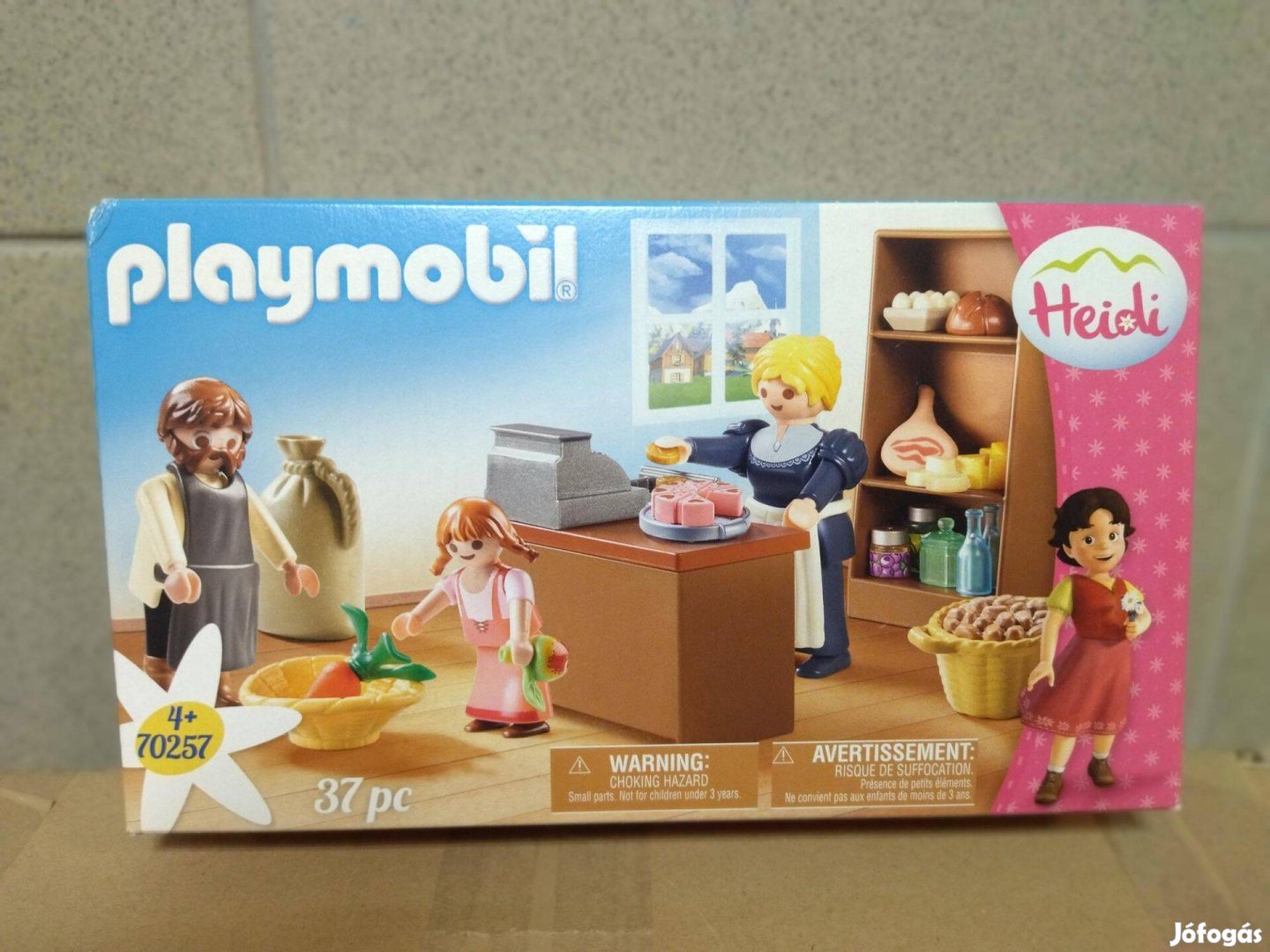Playmobil Heidi 70257 A Keller család falusi boltja új, bontatlan