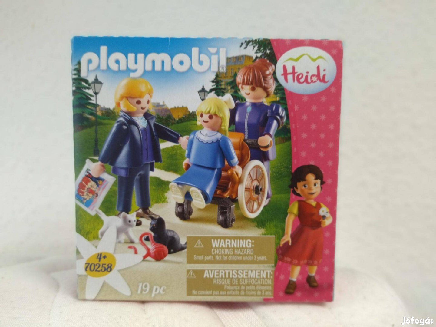 Playmobil Heidi 70258 Clara apukájával és Rottenmeier kisasszonnyal új