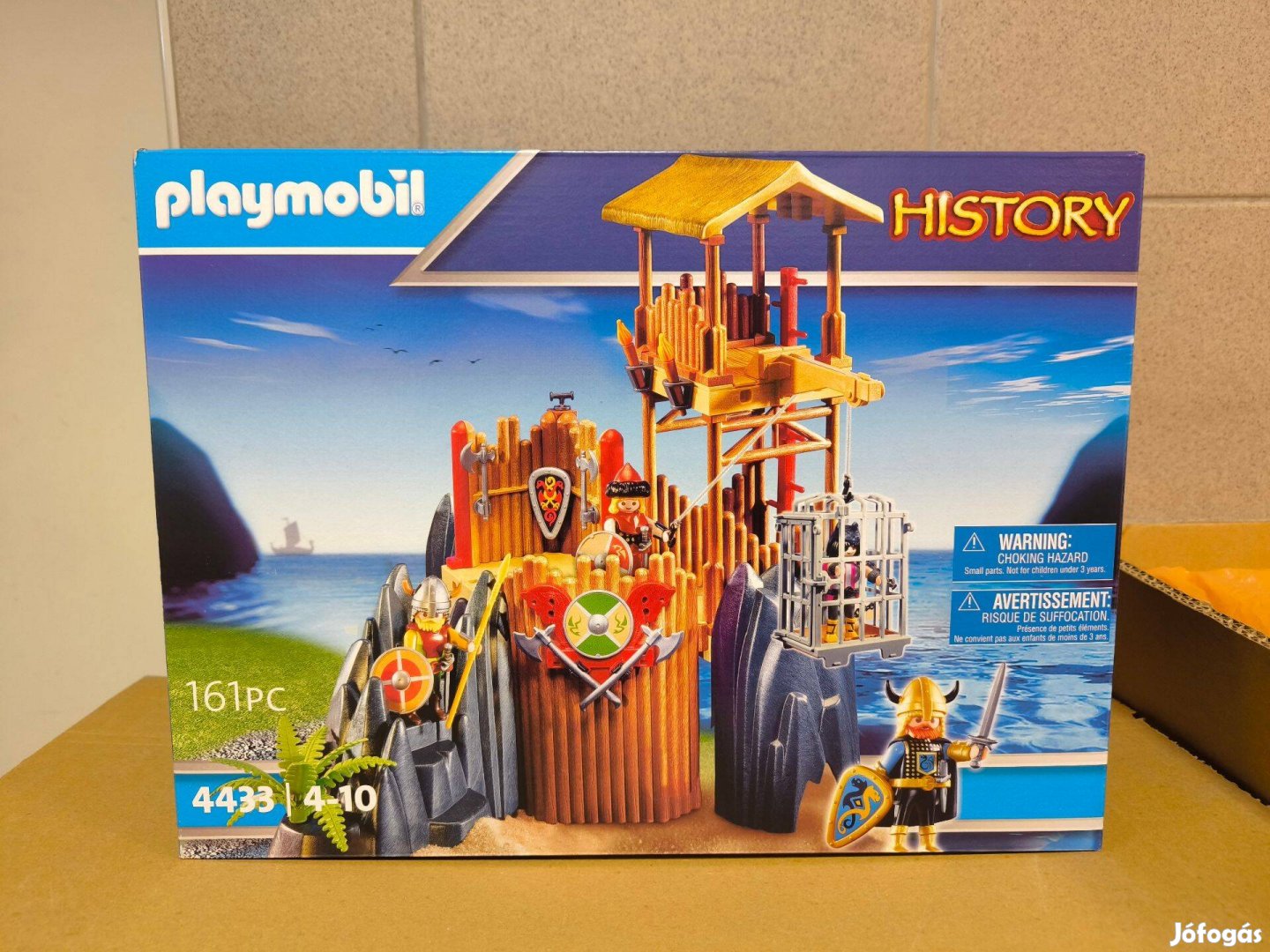 Playmobil History 4433 Vikingbástya új, bontatlan