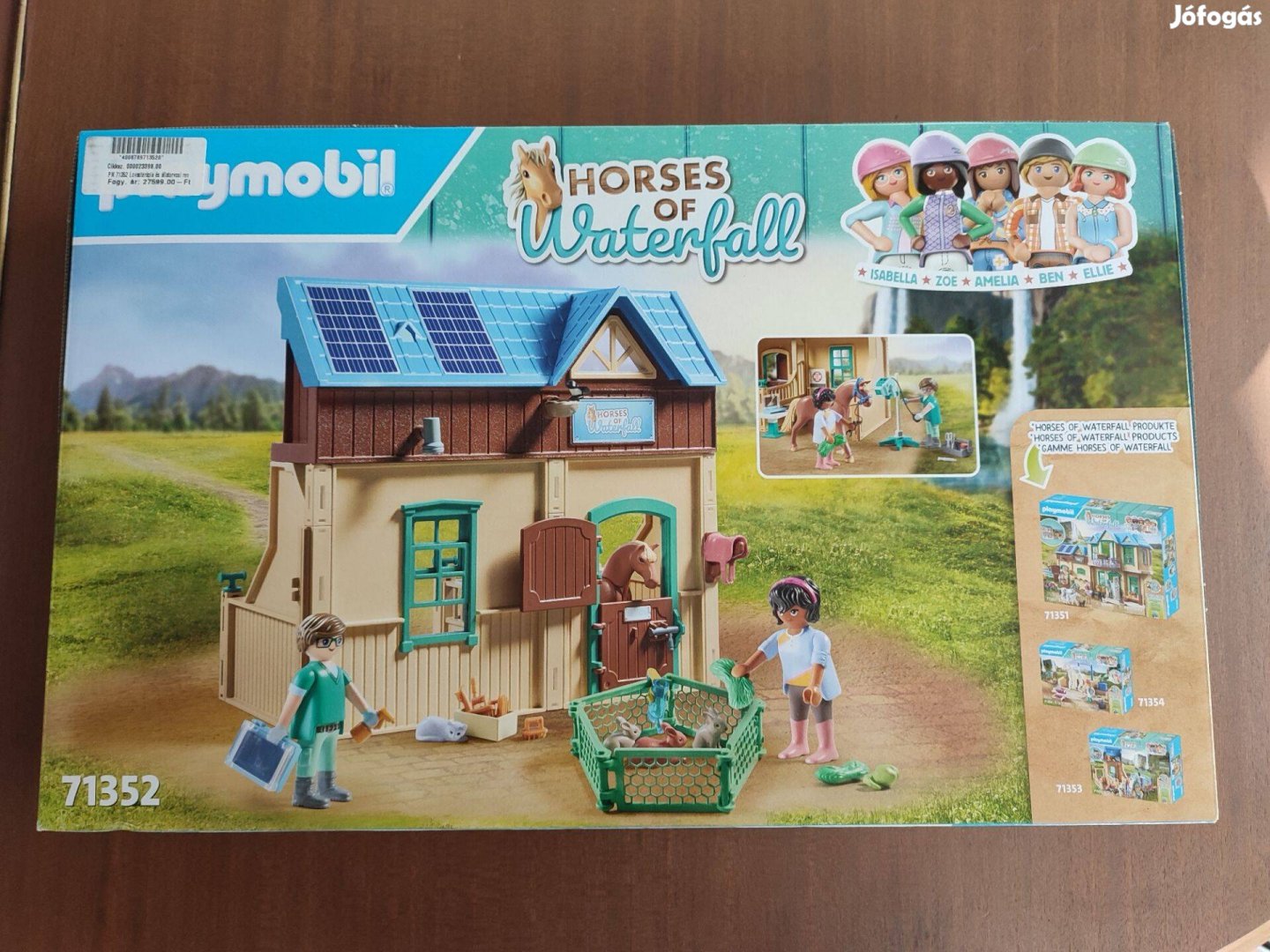 Playmobil Horses of Waterfall 71352 - új, bontatlan