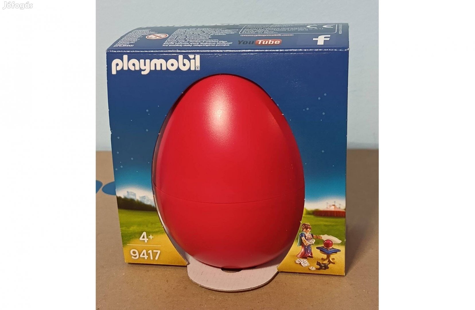 Playmobil Húsvéti Tojás 9417 Jósnő Igazgömbbel És Cicával