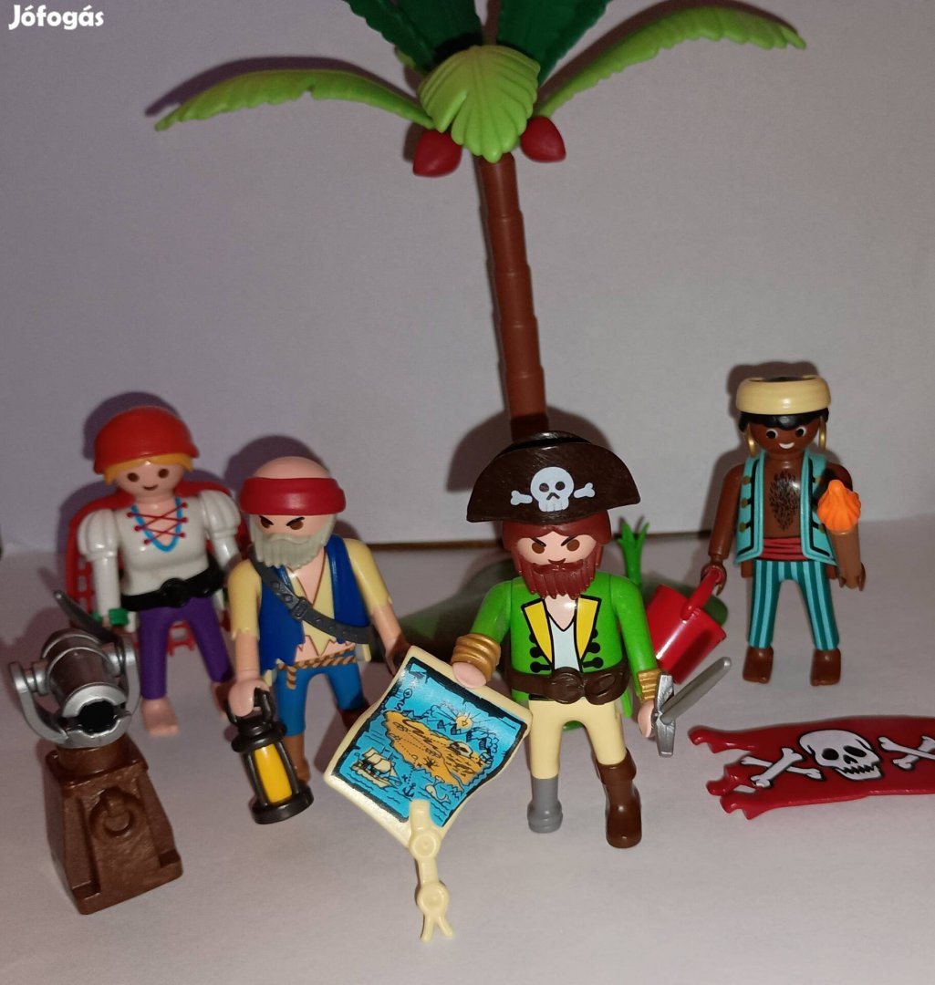 Playmobil Kalóz csomag!! 15 figurával!