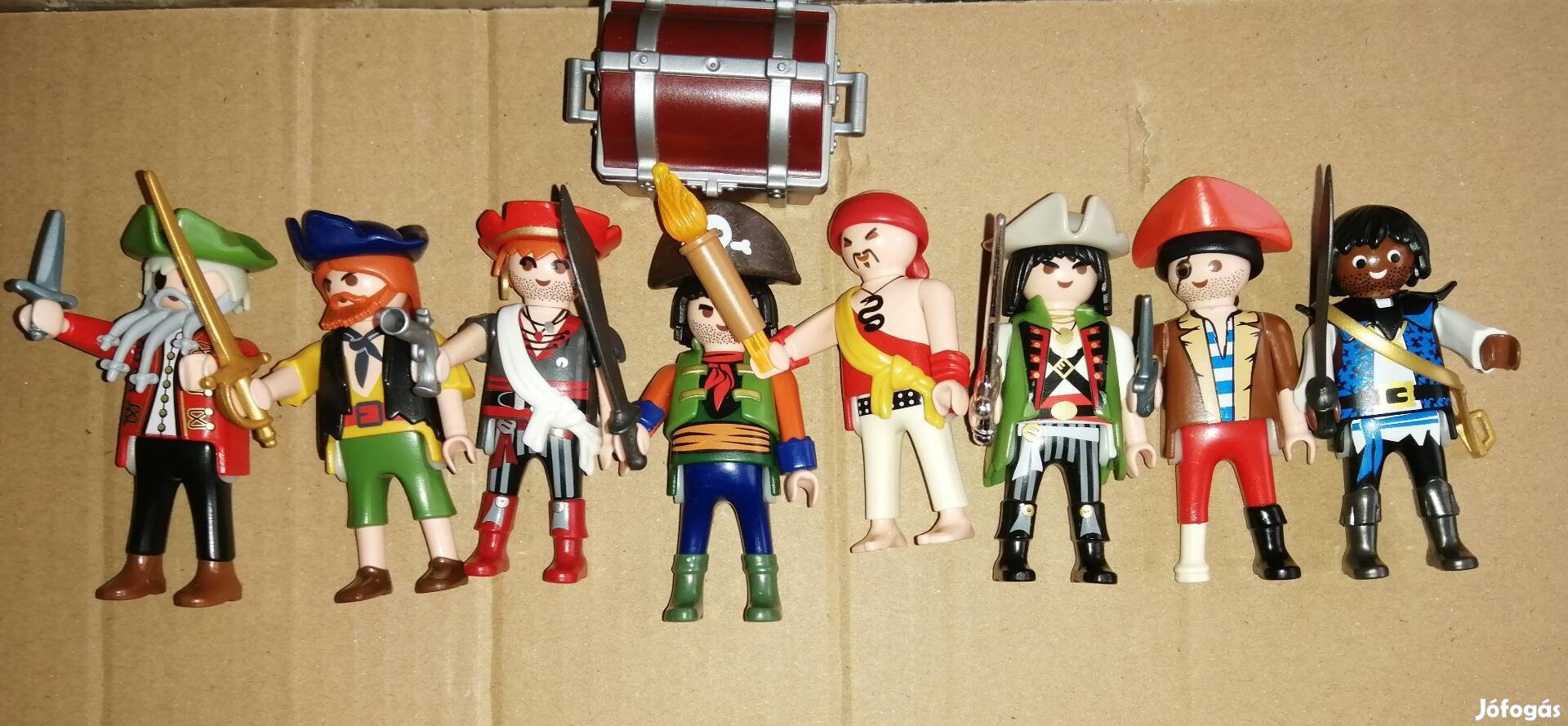 Playmobil Kalóz figurák! 8 db figurával! 