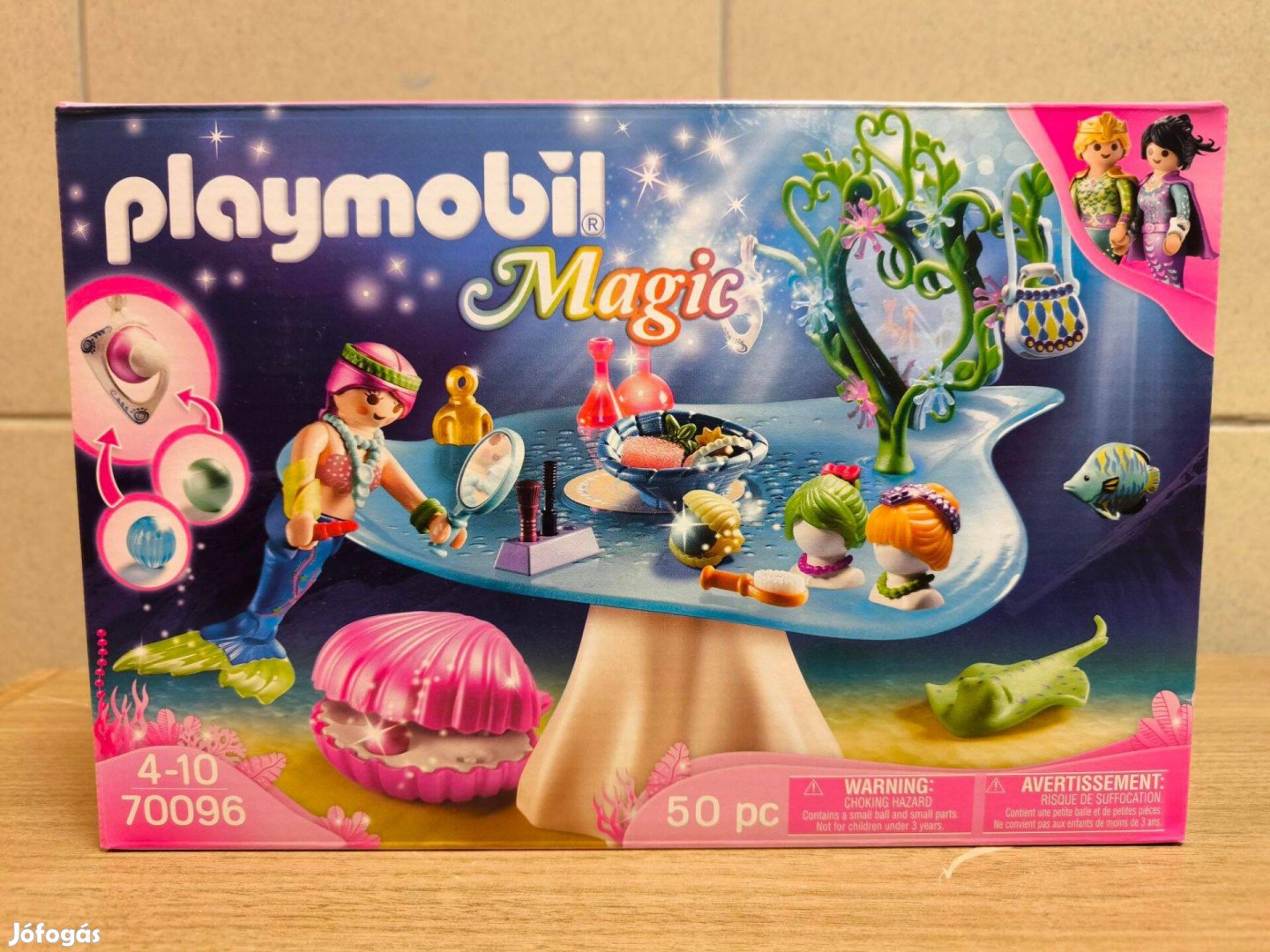 Playmobil Magic 70096 Szépségszalon ékszerládikával új, bontatlan