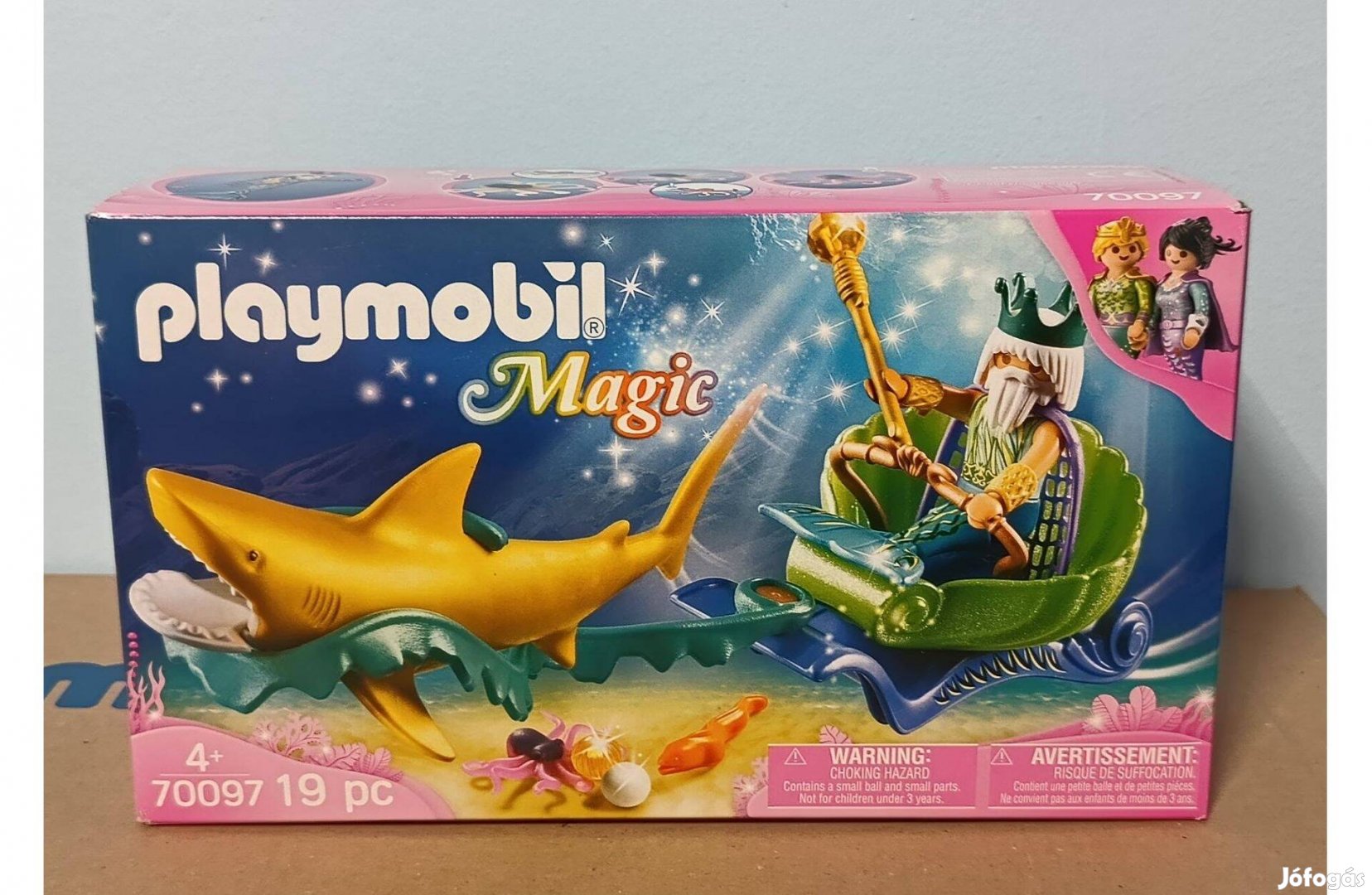 Playmobil Magic 70097 Tenger Királya Cápafogakkal Új Bontatlan