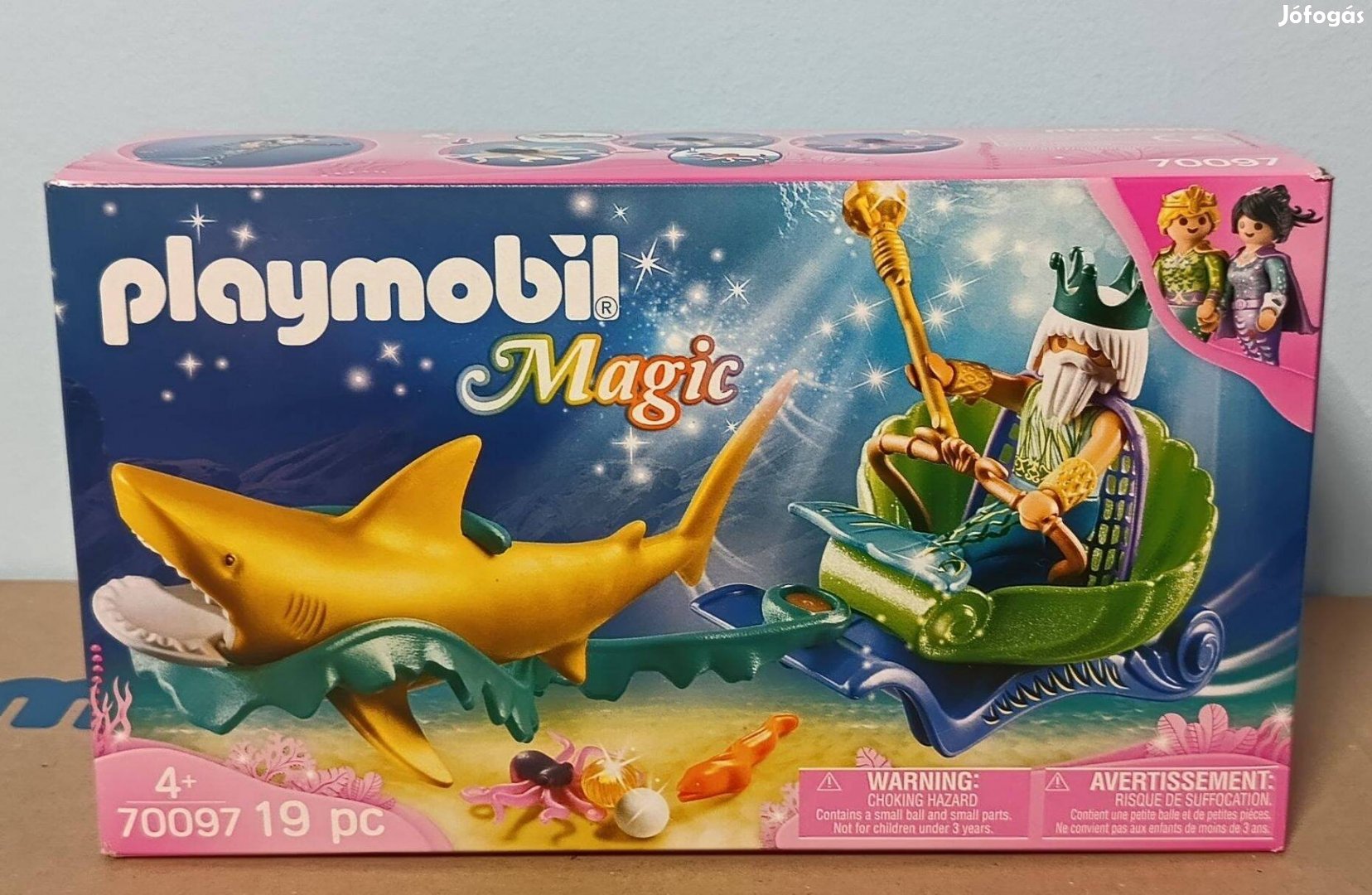 Playmobil Magic 70097 Tenger Királya Cápafogakkal Új Bontatlan