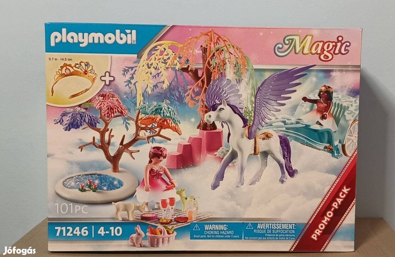 Playmobil Magic 71246 Kirándulás A Pegazus Hintóval Új