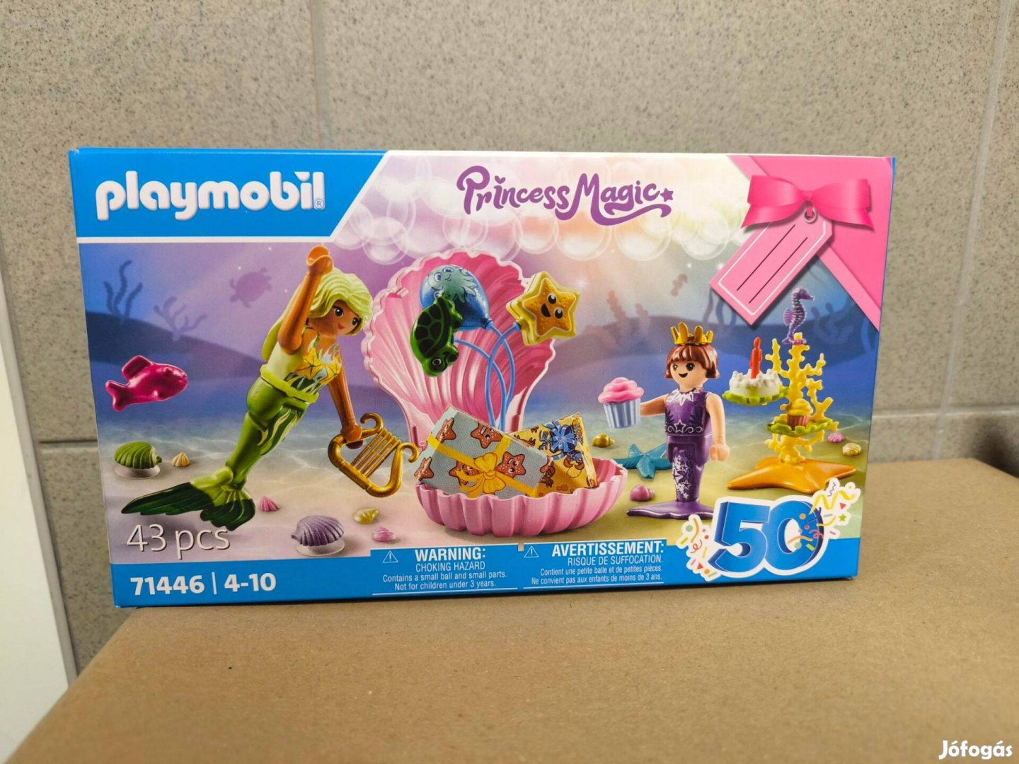 Playmobil Magic 71446 Sellő szülinapi buli új, bontatlan