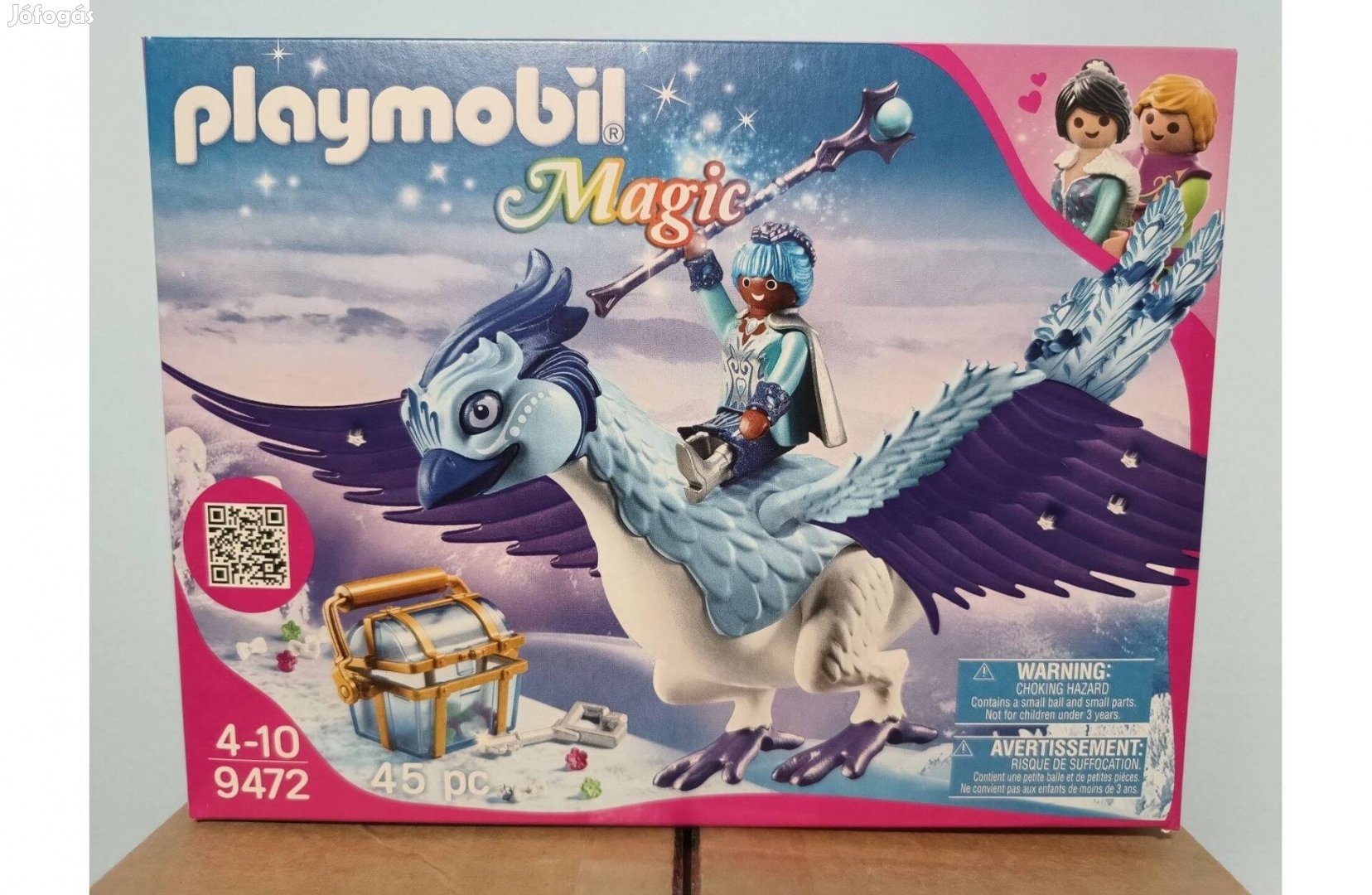 Playmobil Magic 9472 Téli Kristály Főnix Madár Új Bontatlan