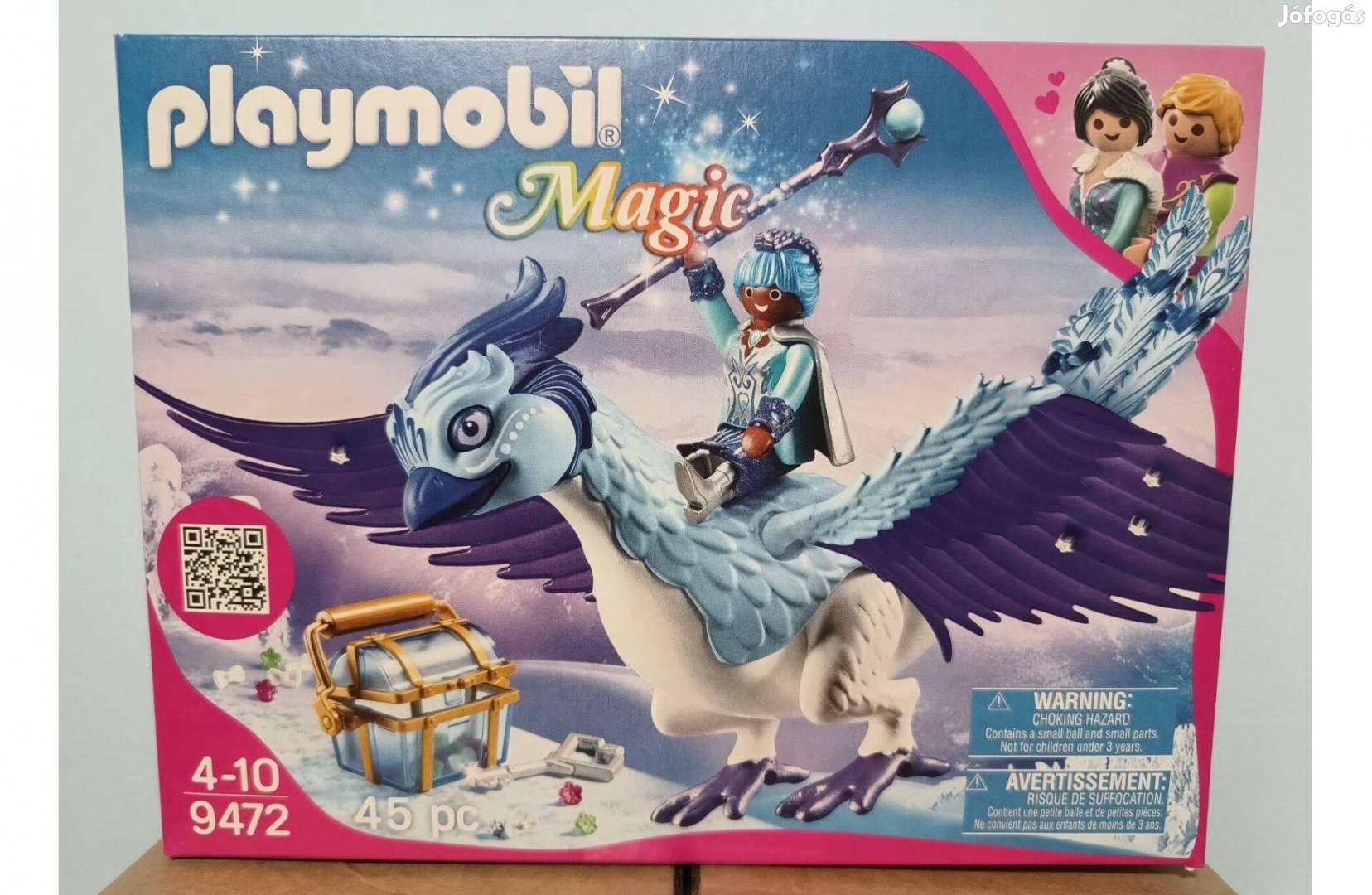 Playmobil Magic 9472 Téli Kristály Főnix Madár Új Bontatlan