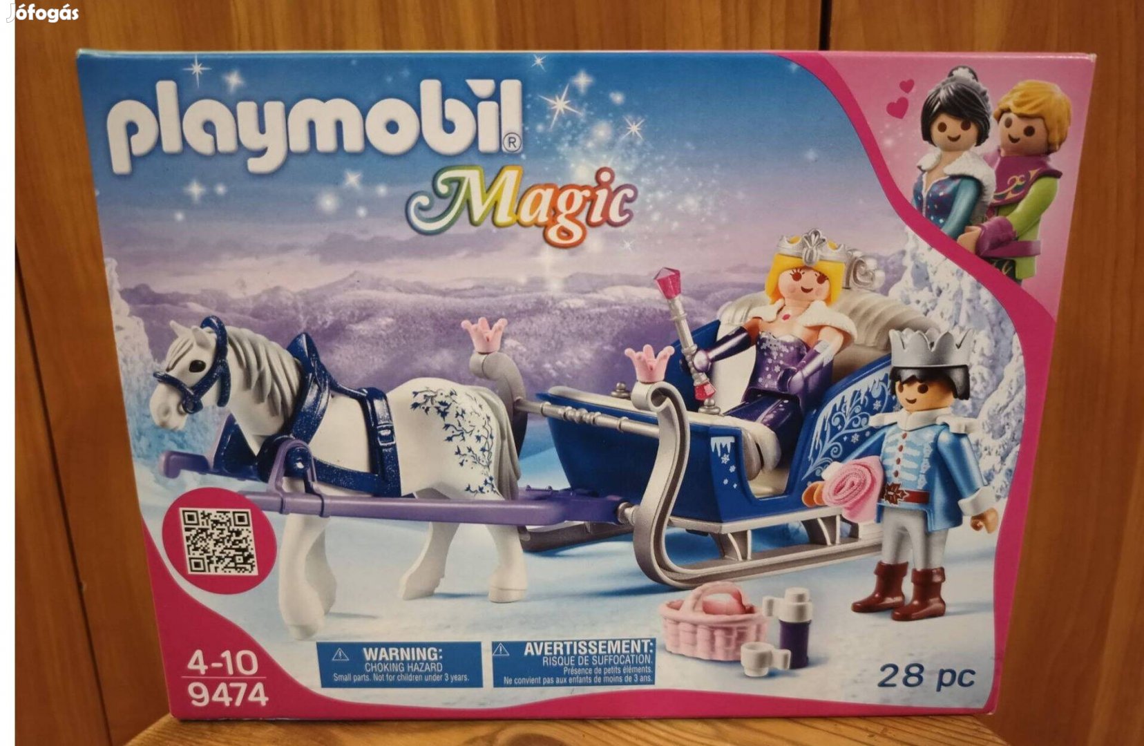 Playmobil Magic 9474 Királyi Pár Téli Szánja Új Bontatlan