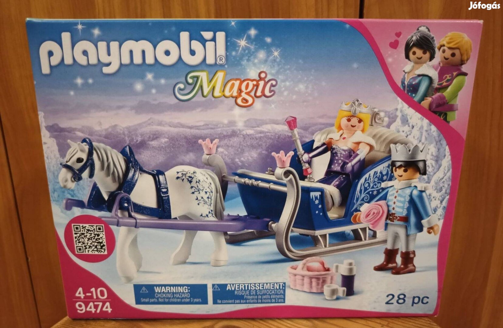 Playmobil Magic 9474 Királyi Pár Téli Szánja Új Bontatlan