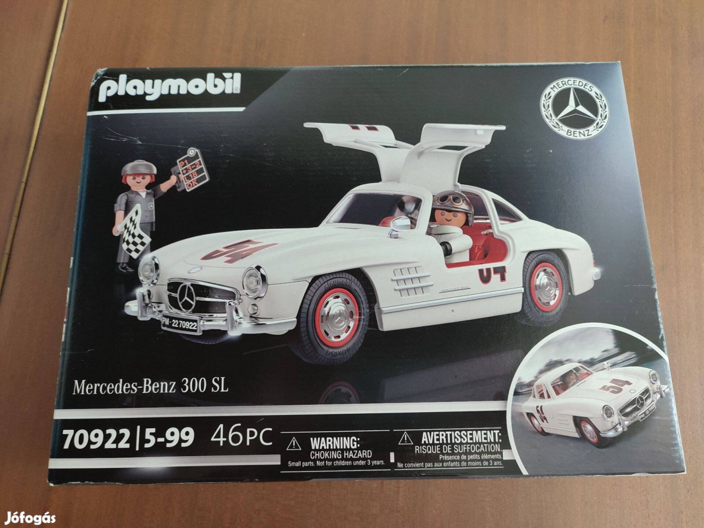 Playmobil Mercedes-Benz 300SL 70922 - új, bontatlan