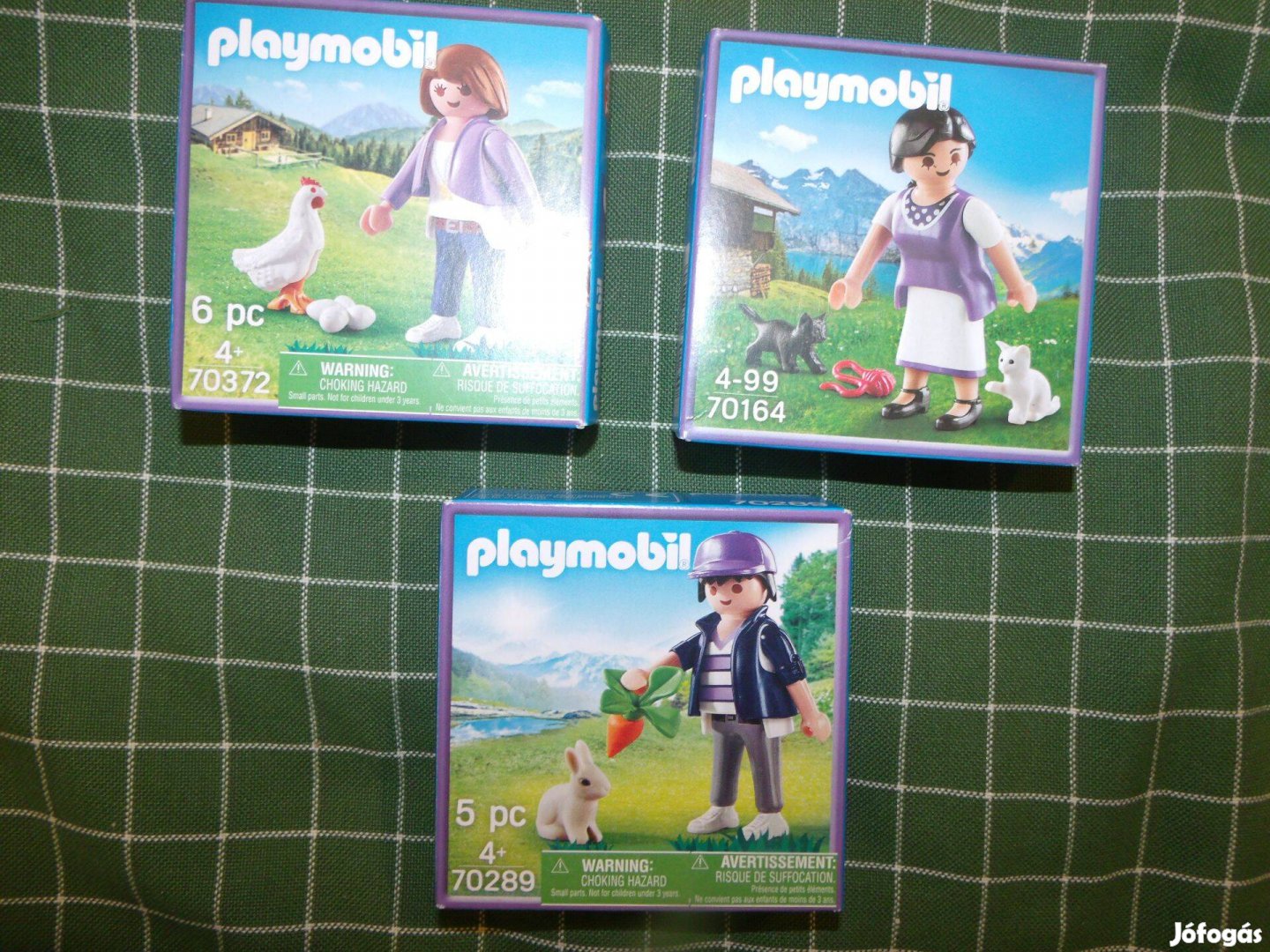 Playmobil Milka limitált kiadás bontatlan 70164 70289 70372
