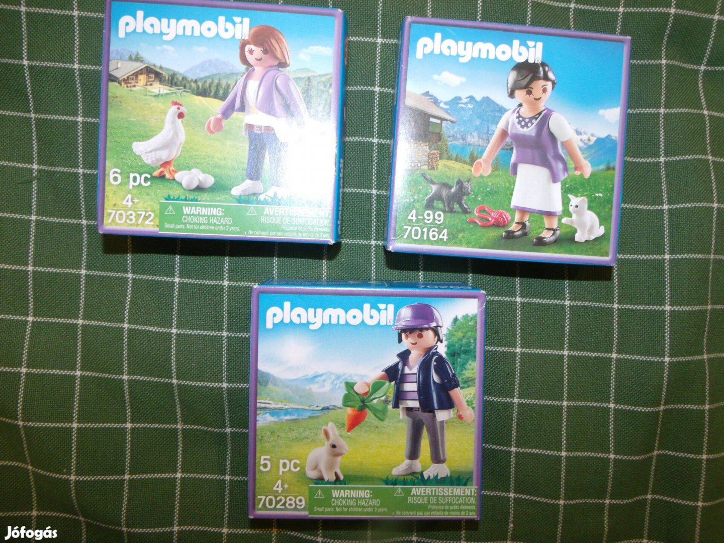 Playmobil Milka limitált kiadás bontatlan 70164 70289 70372