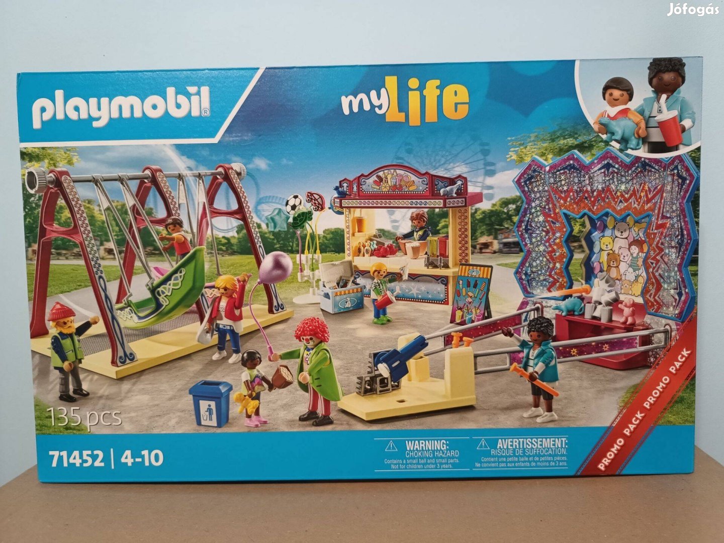 Playmobil My Life 71452 Vidámpark Bontatlan Új