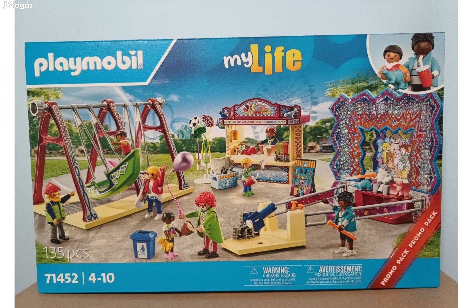 Playmobil My Life 71452 Vidámpark Új Bontatlan