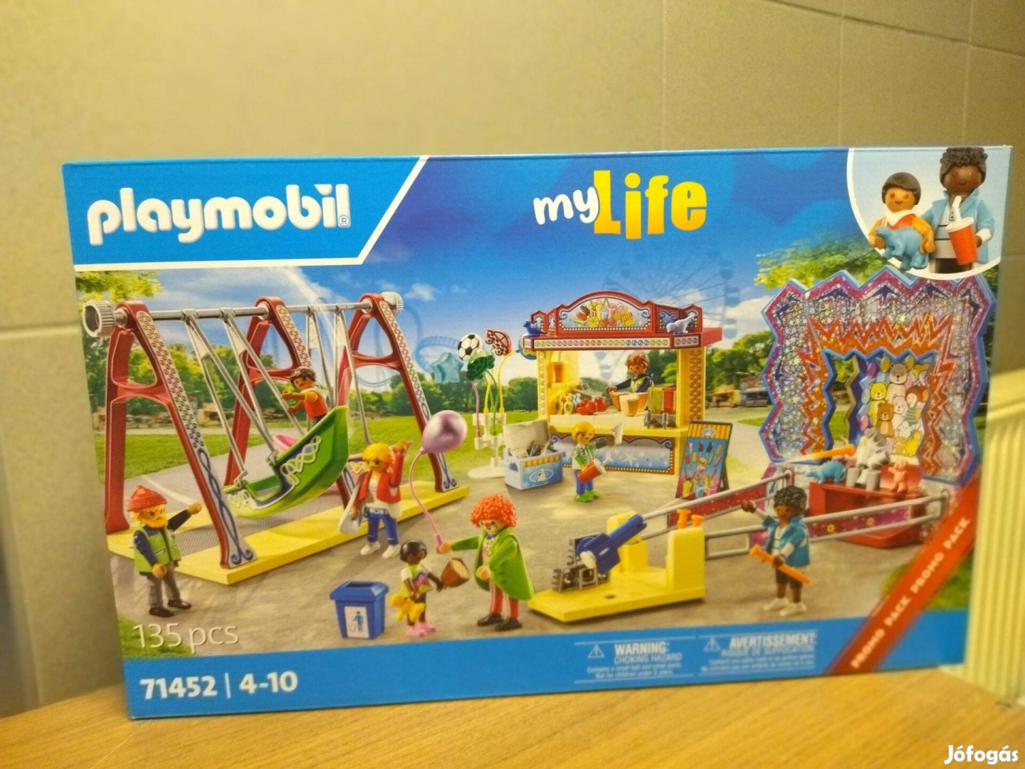 Playmobil My Life 71452 Vidámpark új, bontatlan