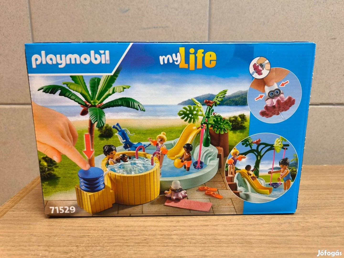 Playmobil My Life 71529 Gyermekmedence pezsgőfürdővel új, bontatlan