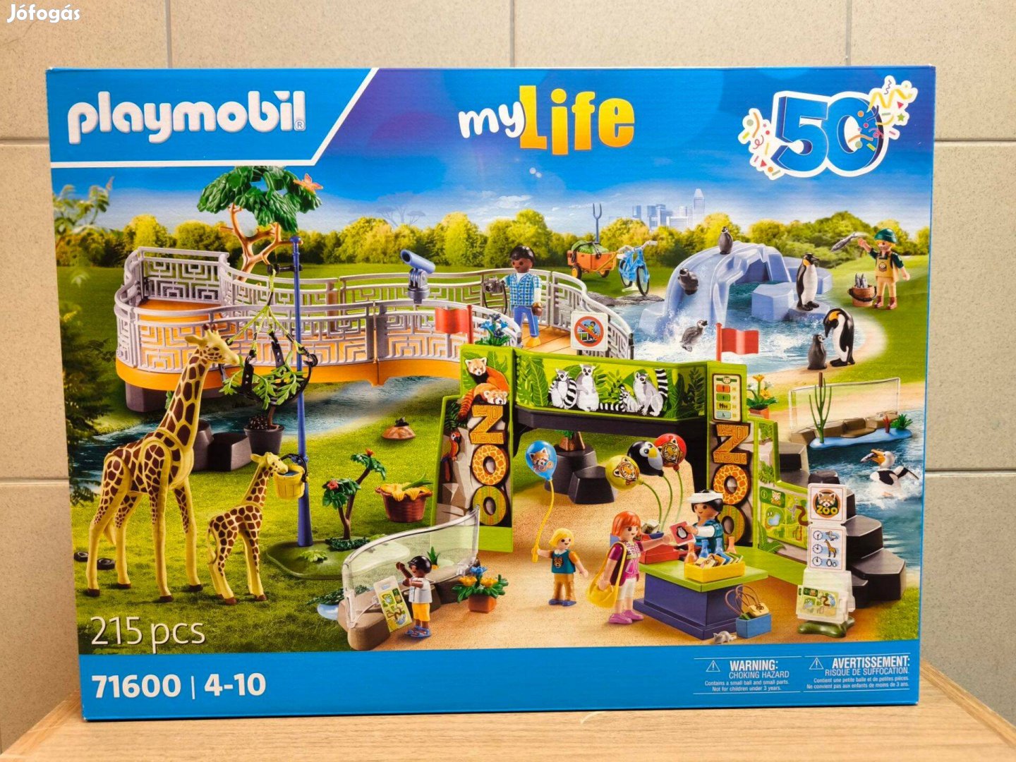 Playmobil My Life 71600 Nagy Állatkert új, bontatlan