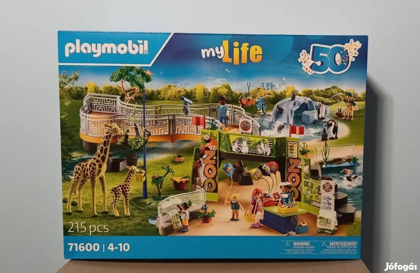 Playmobil My Life 71600 Nagy Városi Állatkert Új Bontatlan