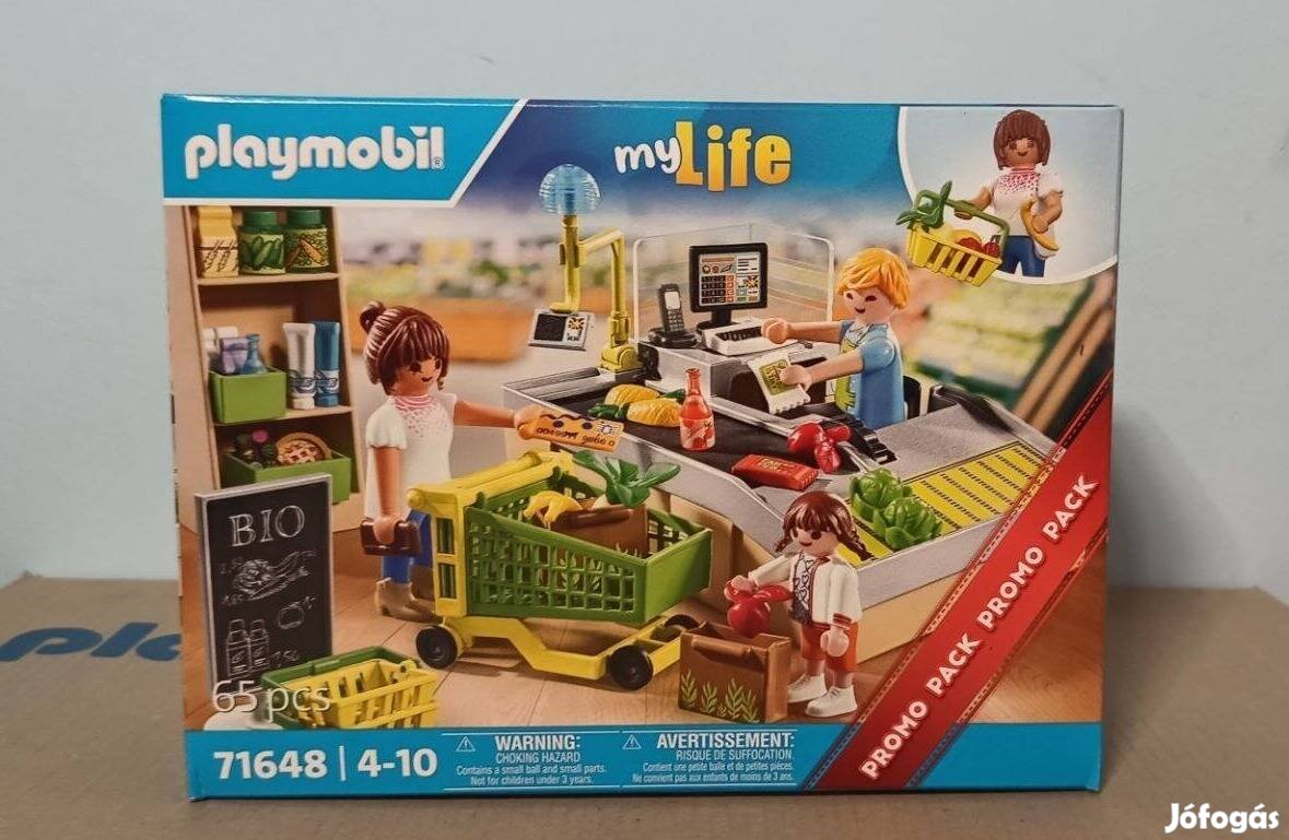 Playmobil My Life 71648 Biobolt Új Bontatlan