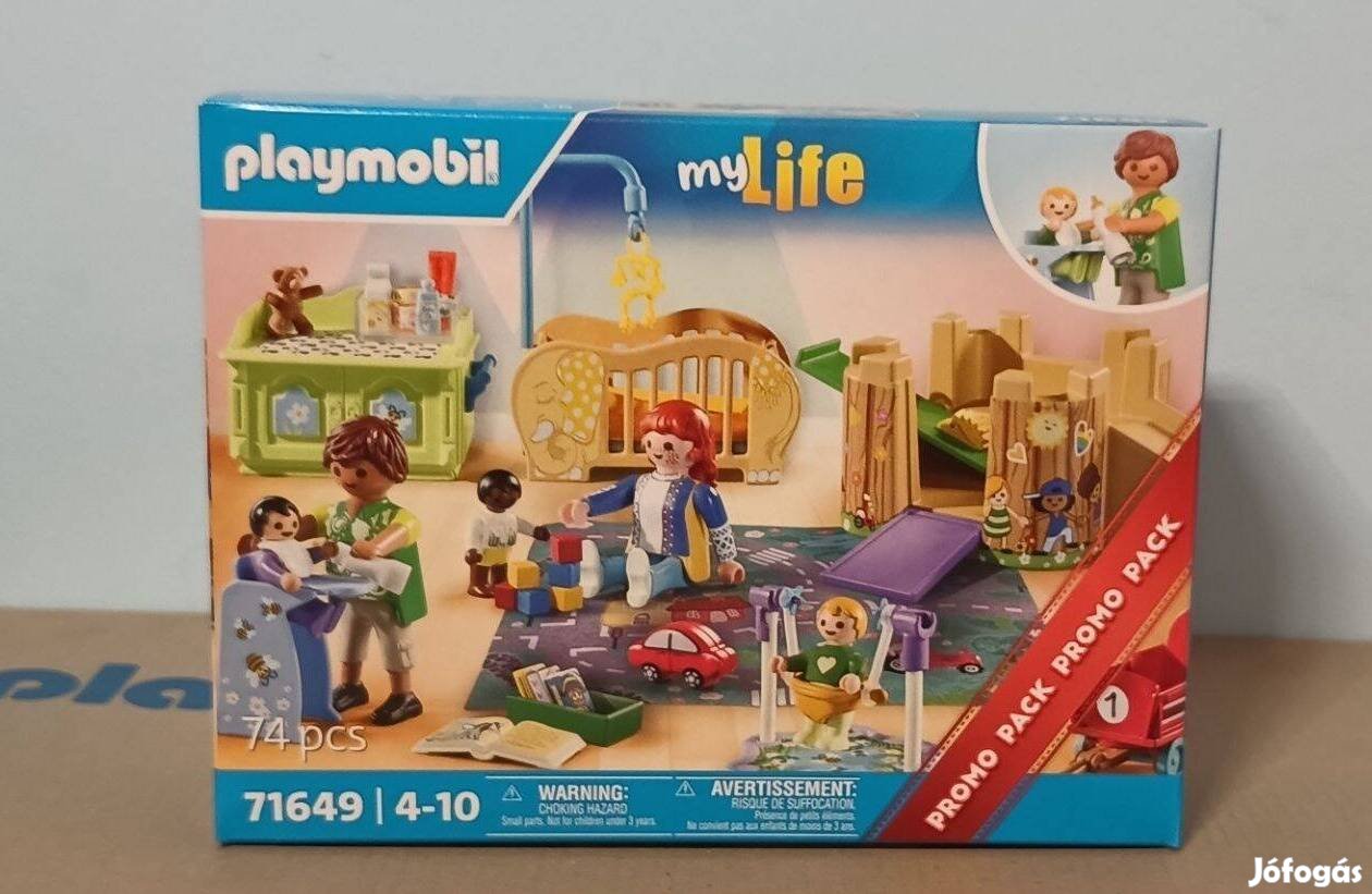 Playmobil My Life 71649 Bölcsödei Csoport Új Bontatlan