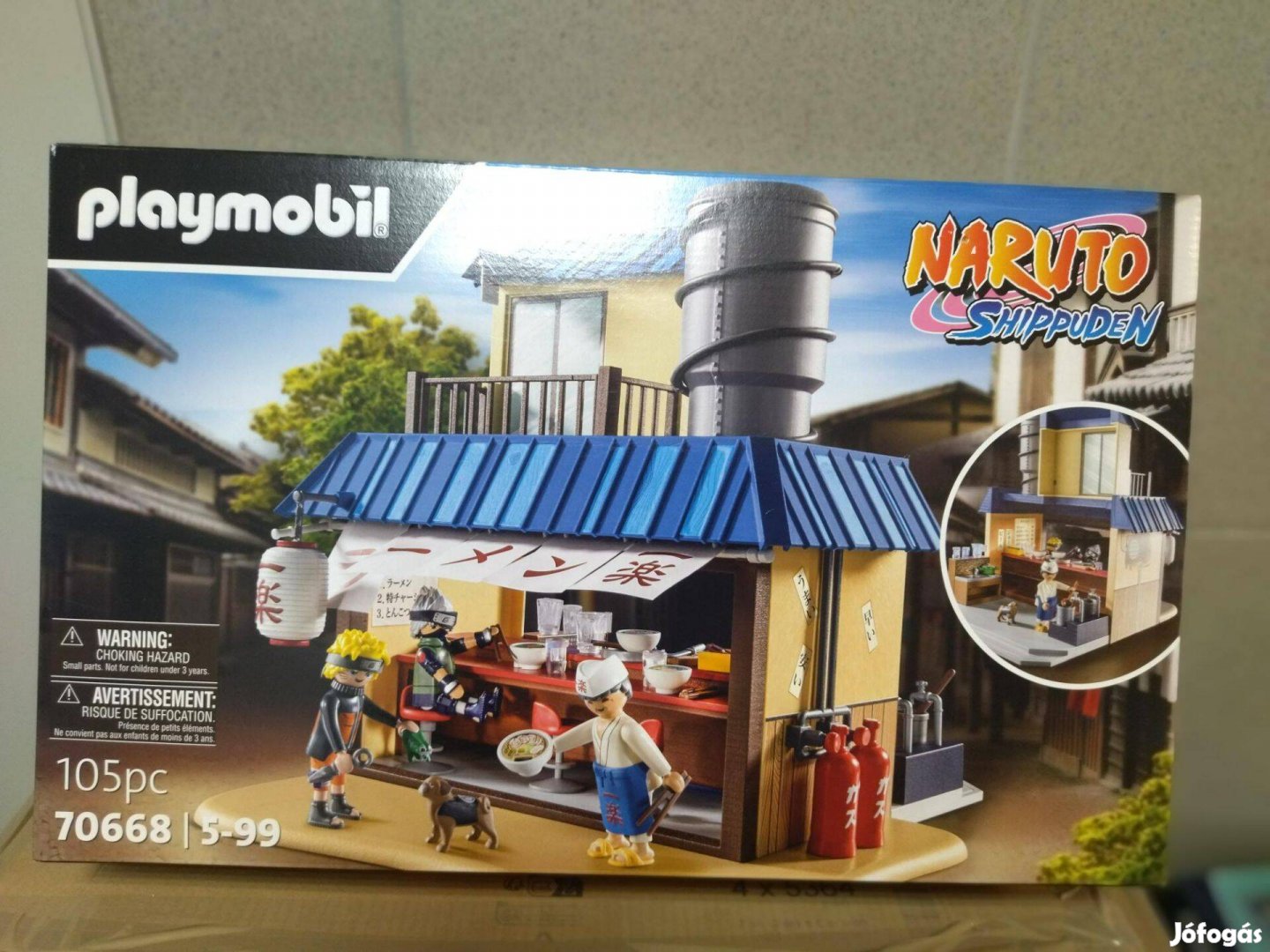 Playmobil Naruto 70668 Ichiraku Ramen étterem új, bontatlan