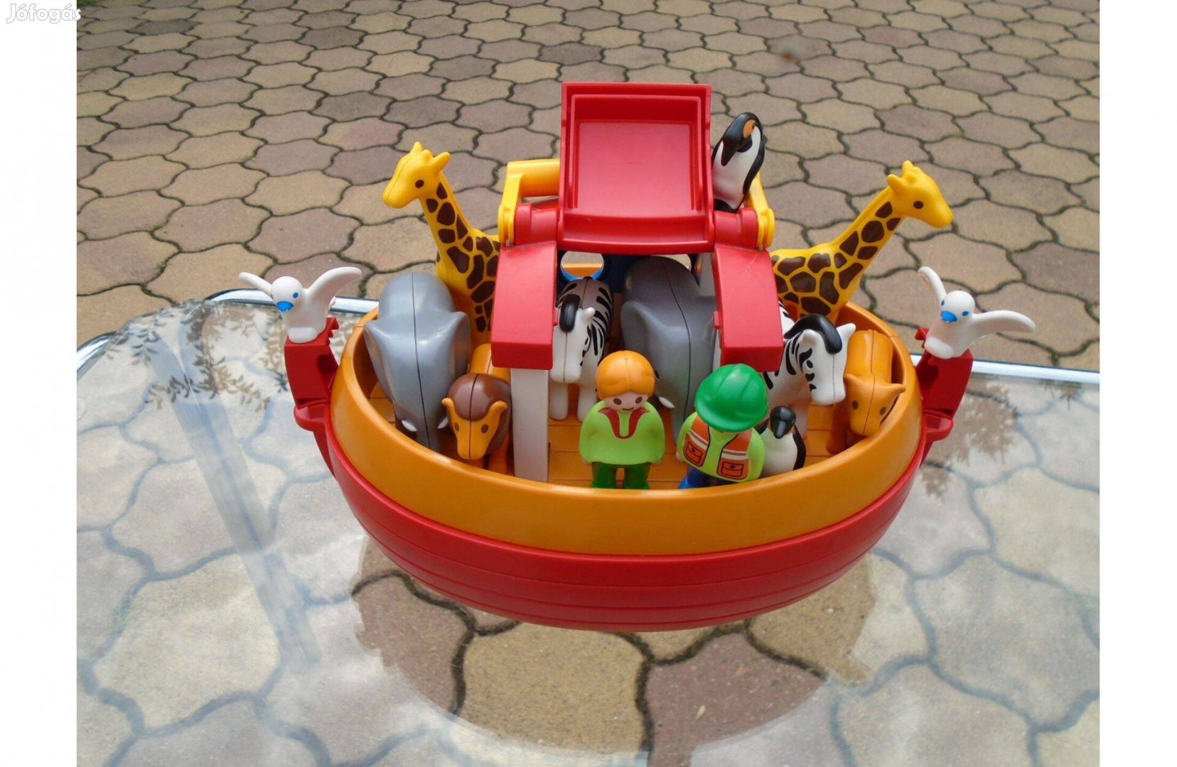 Playmobil Noé Bárkája az összes állattal és a Noéval plusz a párjával