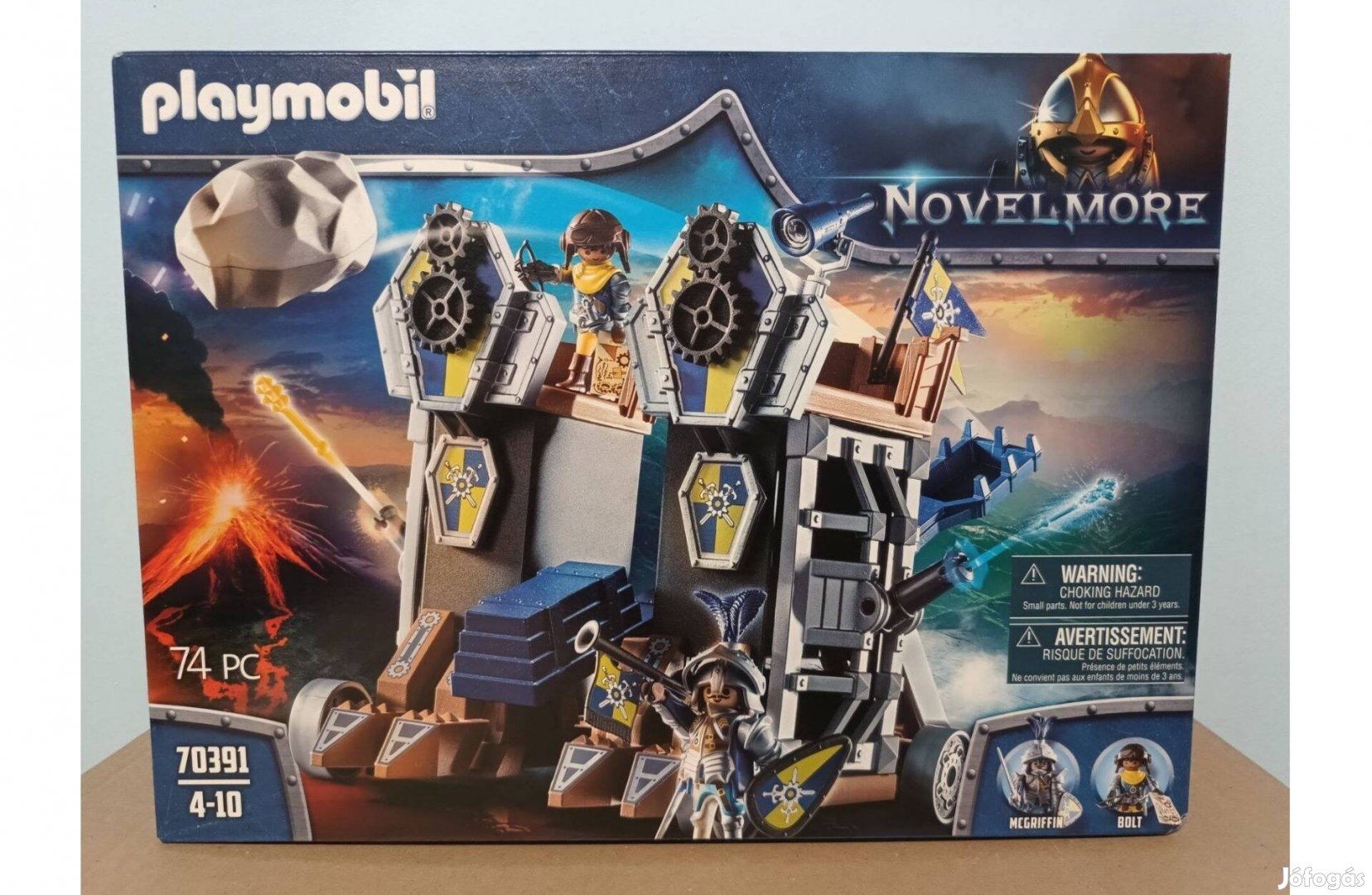 Playmobil Novelmore 70391 Mobil Guruló Erőd Új Bontatlan