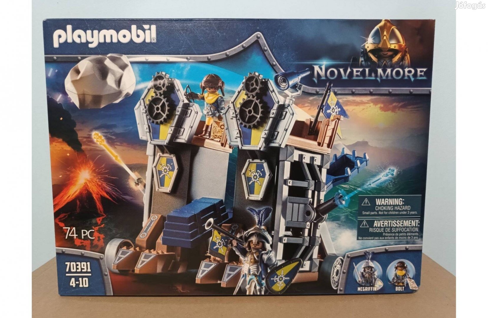 Playmobil Novelmore 70391 Mobil Guruló Erőd Új Bontatlan