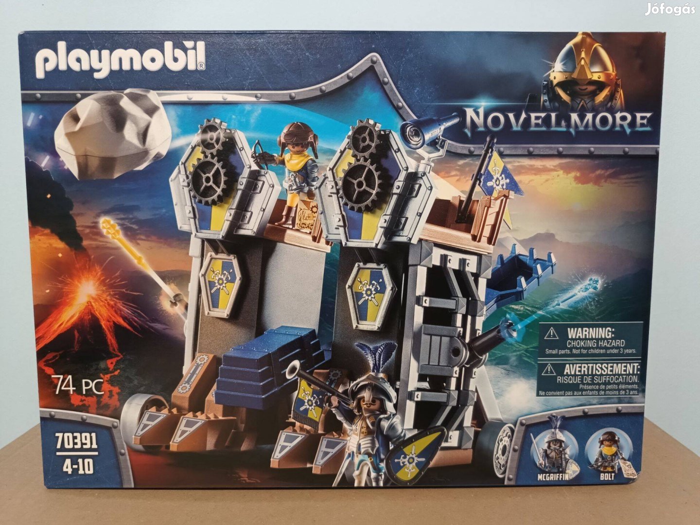 Playmobil Novelmore 70391 Mobil Guruló Erőd Új Bontatlan