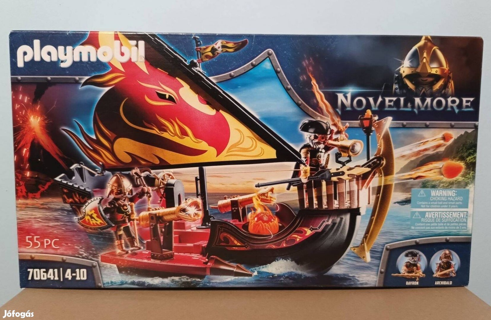 Playmobil Novelmore 70641 Fosztogatók Tűzhajója Új Bontatlan