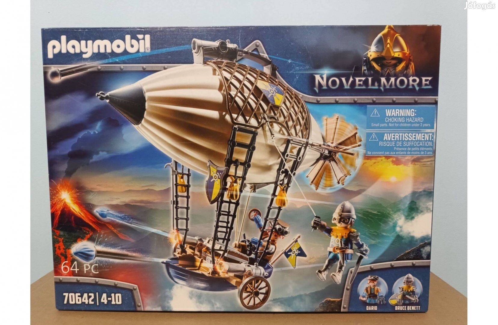 Playmobil Novelmore 70642 Dario Léghajója Új Bontatlan